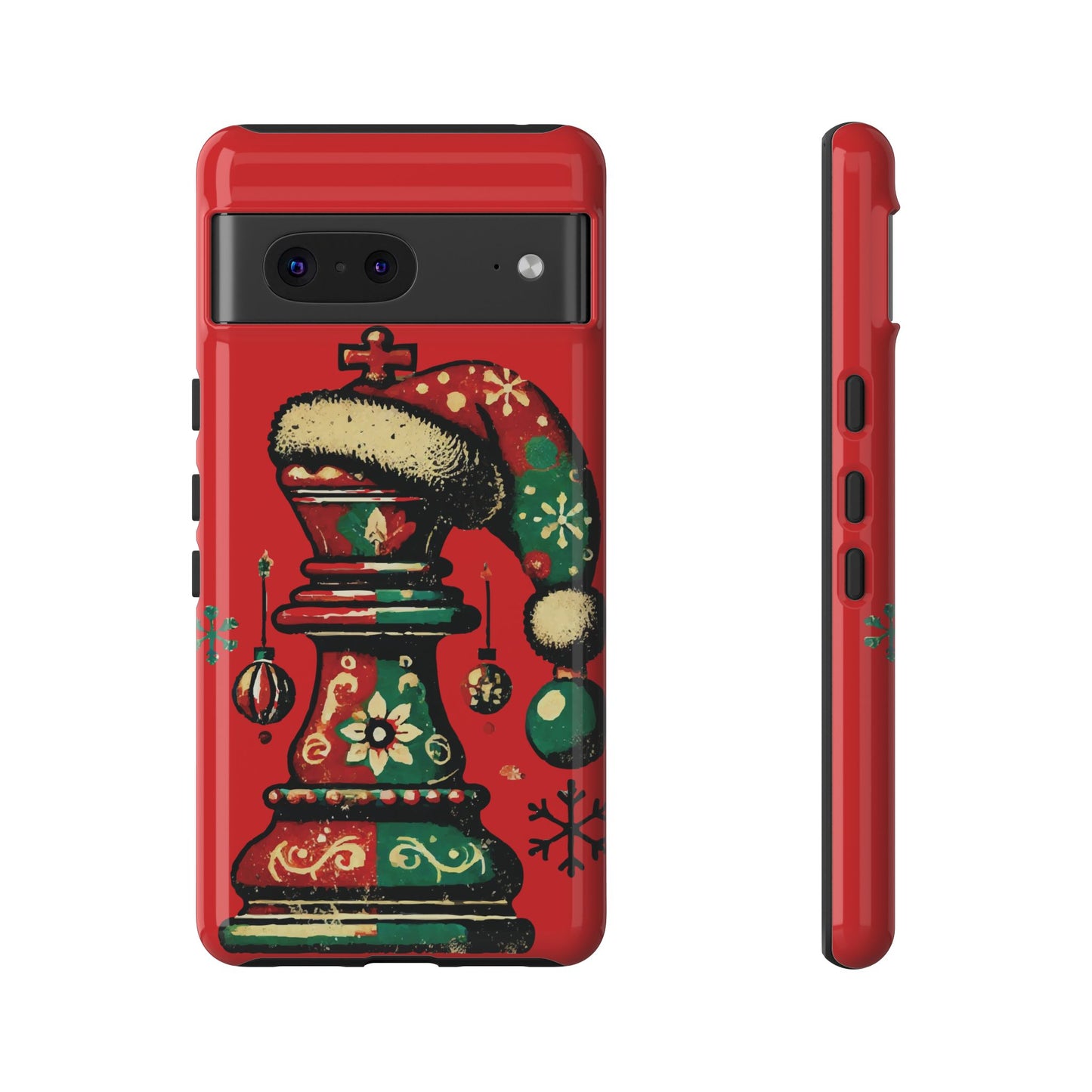 Funda Tough Case Rey Vintage – Protección y estilo navideño retro   Phone Case  24.00 Google-Pixel-7-Glossy