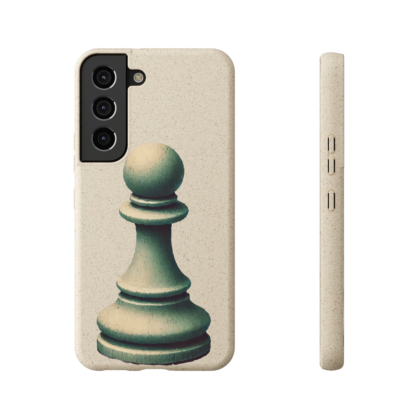 “Biodegradable Phone Case – Vintage Pawn Design, Eco-Friendly Choice”   Phone Case  33.00 Samsung-Galaxy-S22-with-gift-packaging