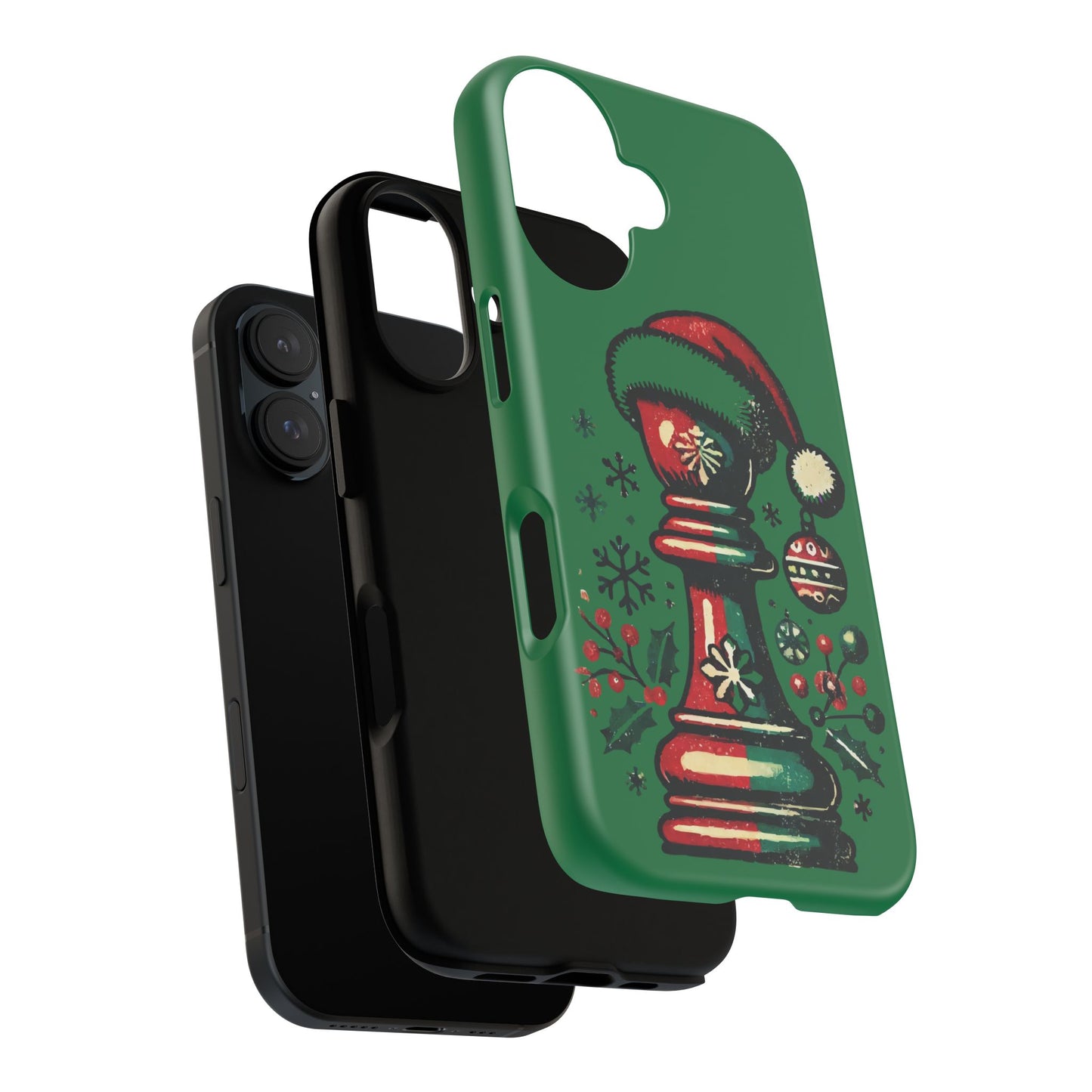 Funda Tough Case Peón Vintage Navidad - iPhone, Samsung, Google Pixel   Phone Case