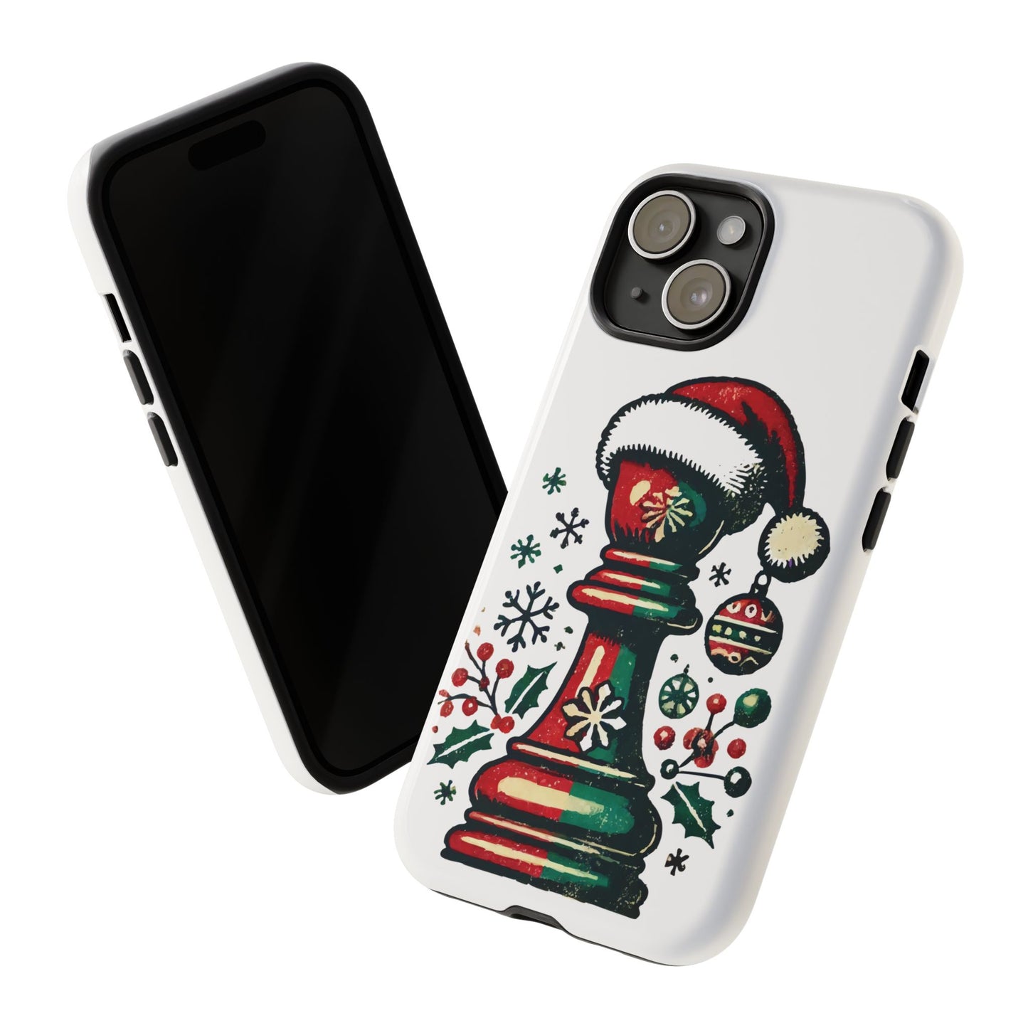 Funda Tough Case Peón Vintage Navidad - iPhone, Samsung, Google Pixel   Phone Case