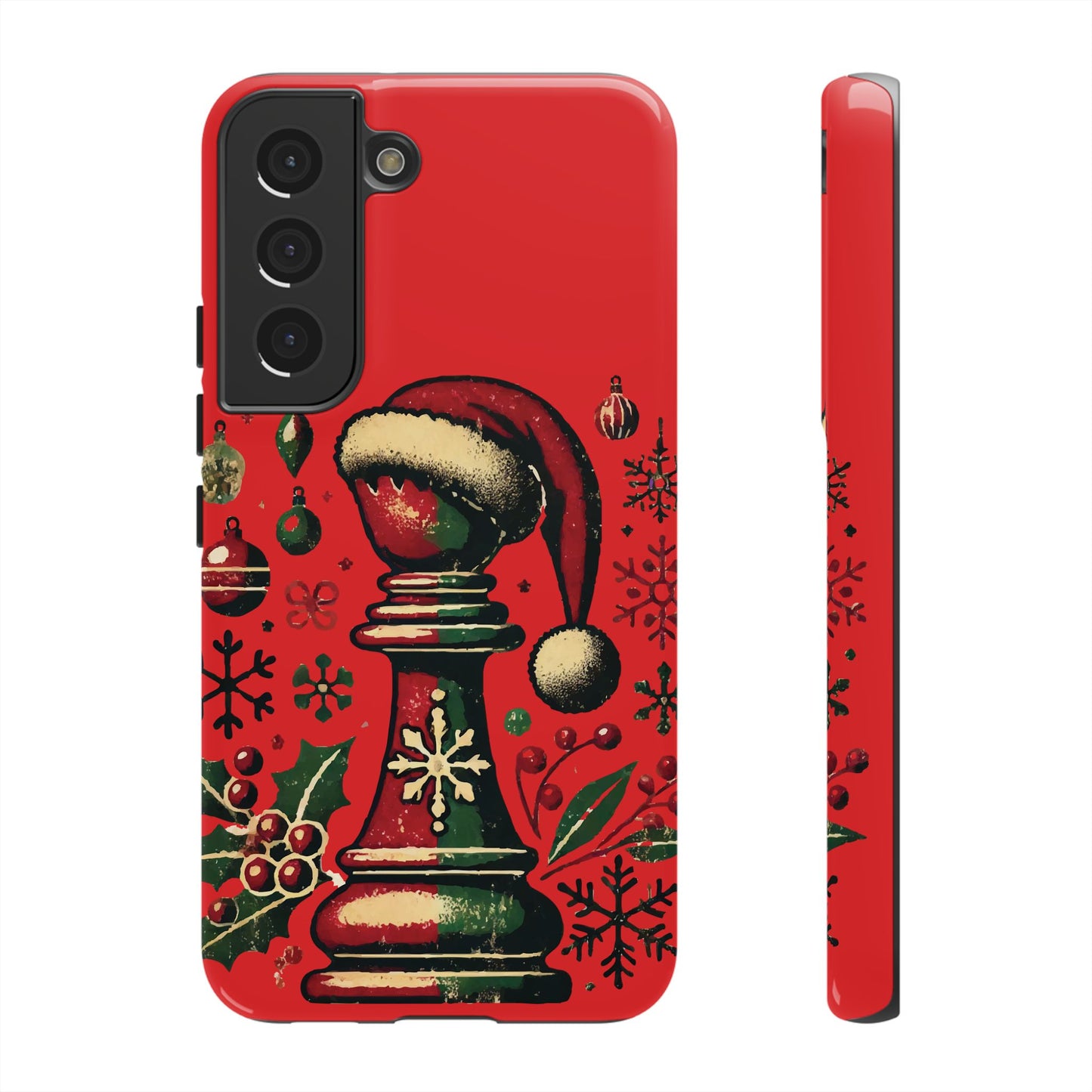 Fundas Tough para Móvil - Alfil Vintage Navideño, Doble Protección   Phone Case  24.00 Samsung-Galaxy-S22-Glossy