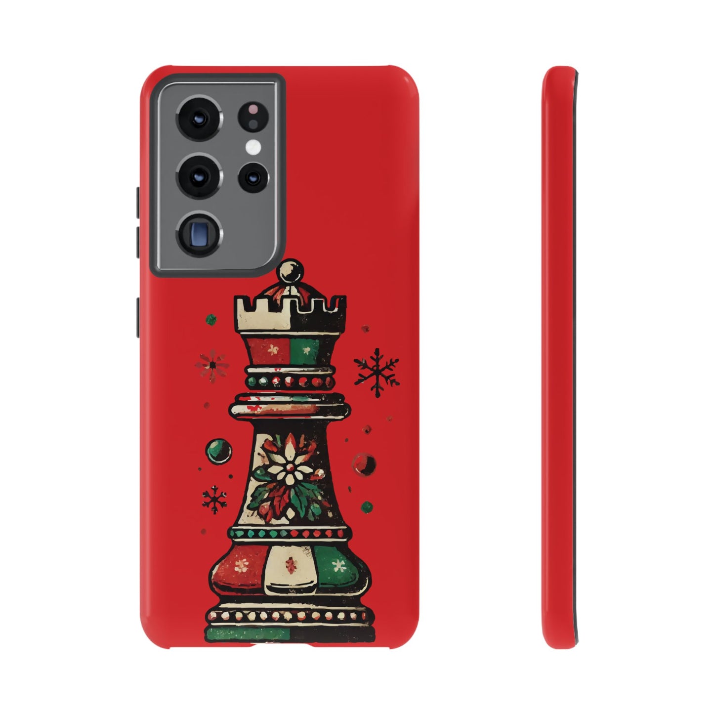 Funda Protectora para Móvil con Diseño de Torre de Ajedrez Vintage Navideño   Phone Case  24.00 Samsung-Galaxy-S21-Ultra-Glossy