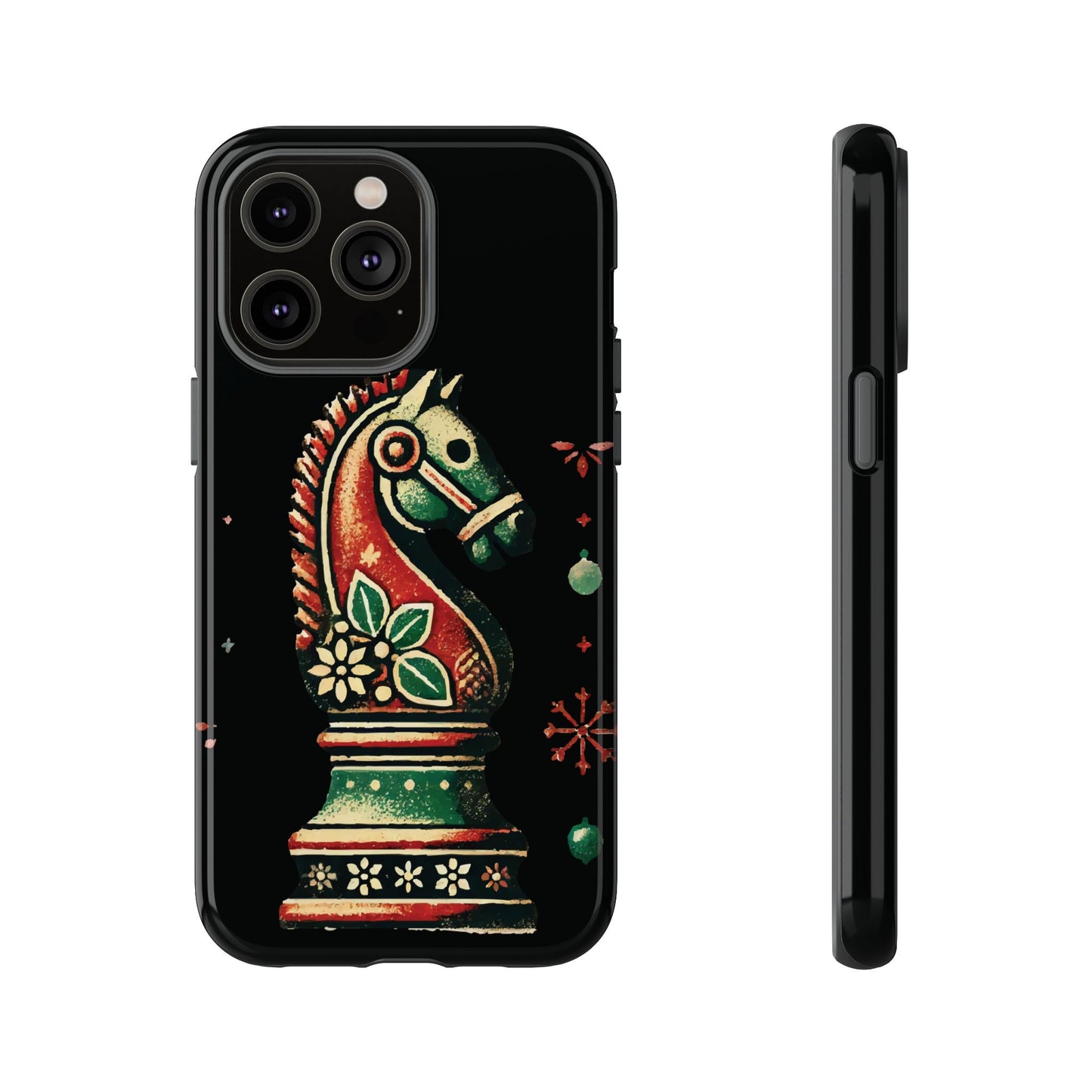 Funda Tough Case Vintage Caballo de Ajedrez – Estilo Navideño   Phone Case  24.00 iPhone-14-Pro-Max-Glossy