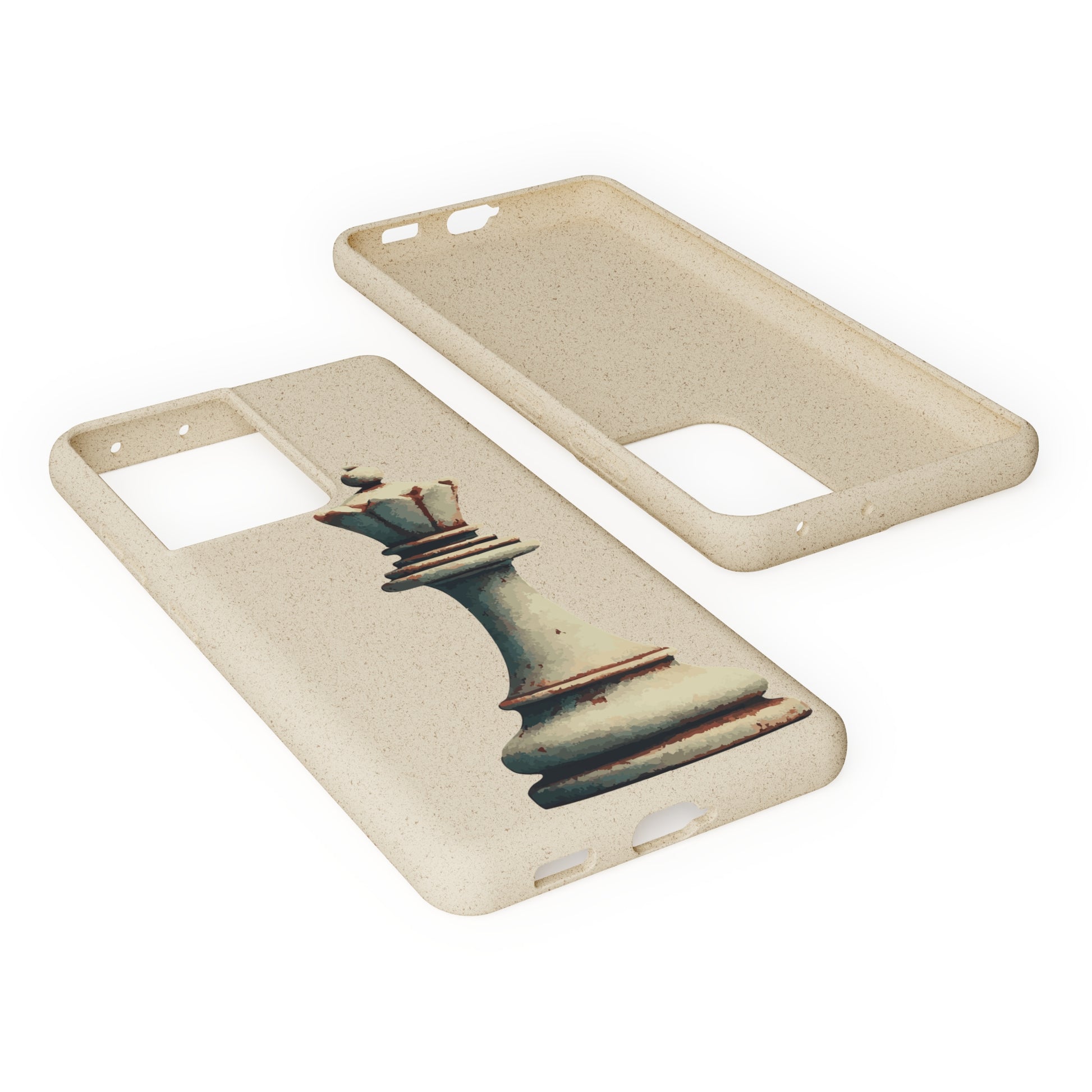 “Funda Biodegradable Reina de Ajedrez – Estilo Retro y Sostenible”   Phone Case