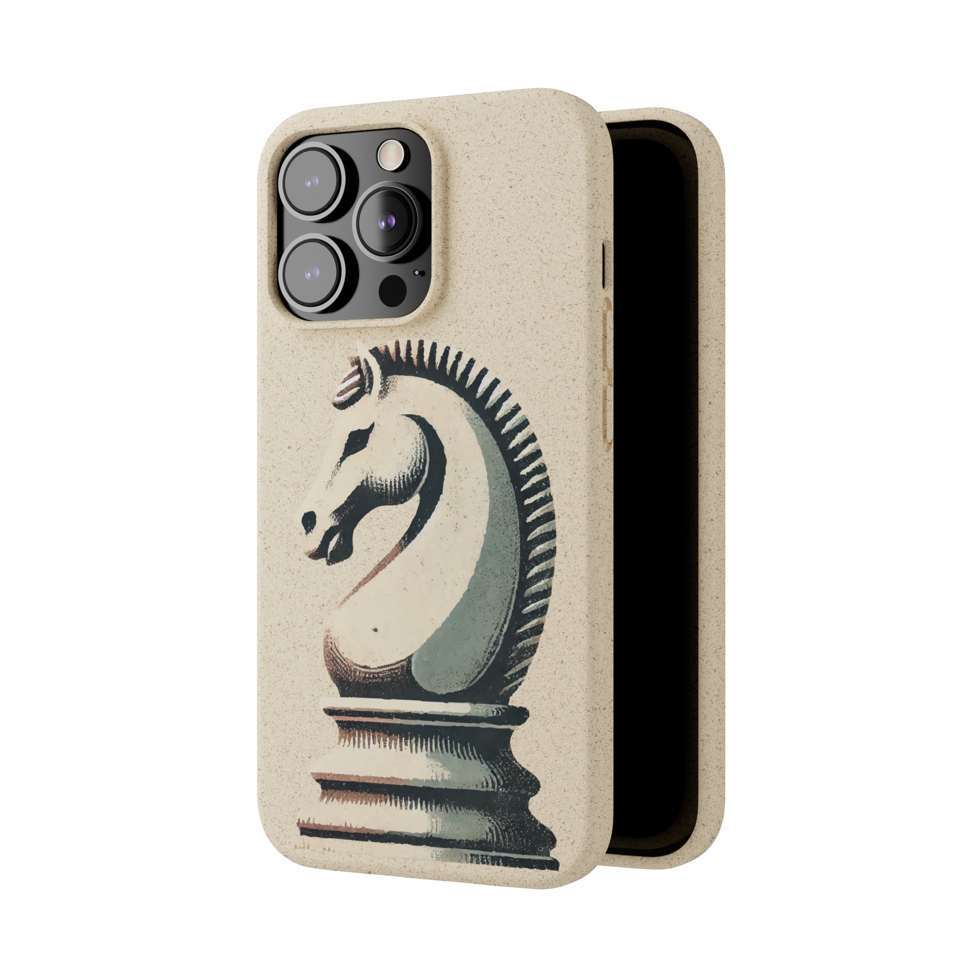 “Biodegradable Phone Case – Vintage Knight Design, Eco-Friendly Choice”   Phone Case