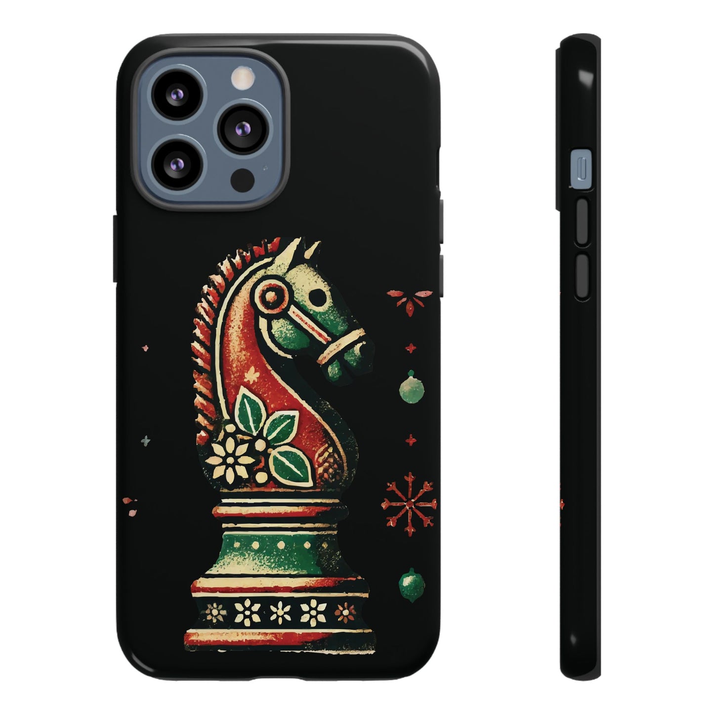 Funda Tough Case Vintage Caballo de Ajedrez – Estilo Navideño   Phone Case  24.00 iPhone-13-Pro-Max-Glossy