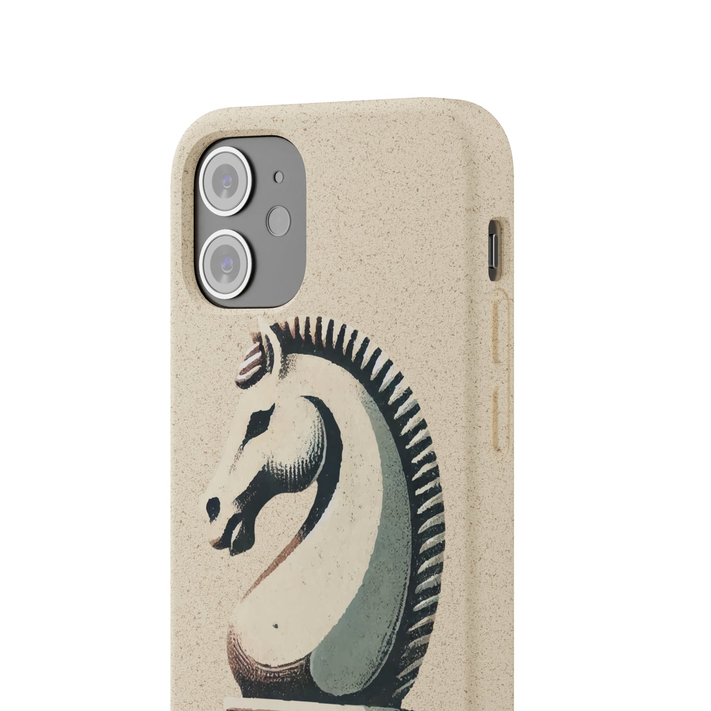 “Biodegradable Phone Case – Vintage Knight Design, Eco-Friendly Choice”   Phone Case