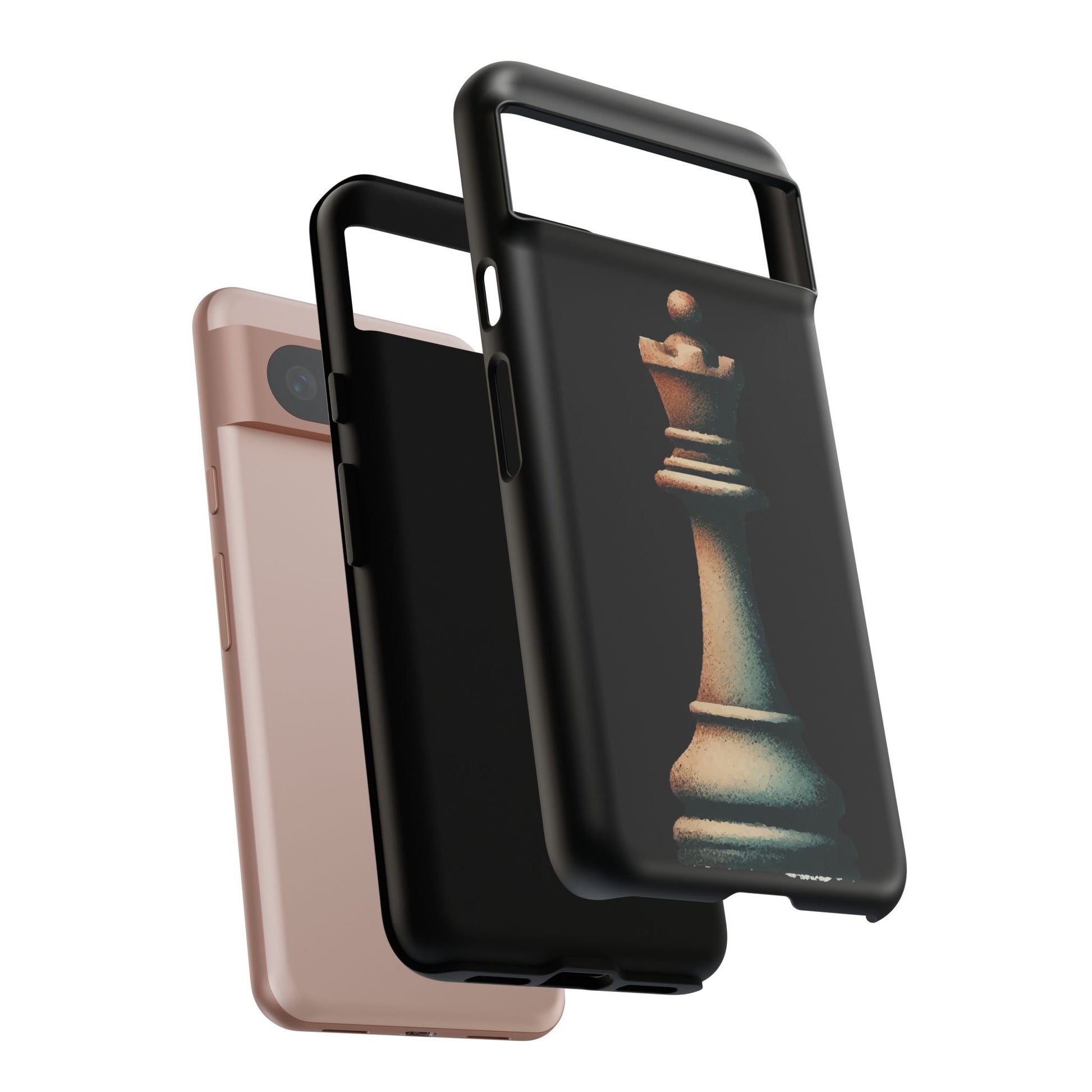 “Tough Phone Case – Vintage Rook Design, Dual-Layer Protection”   Phone Case