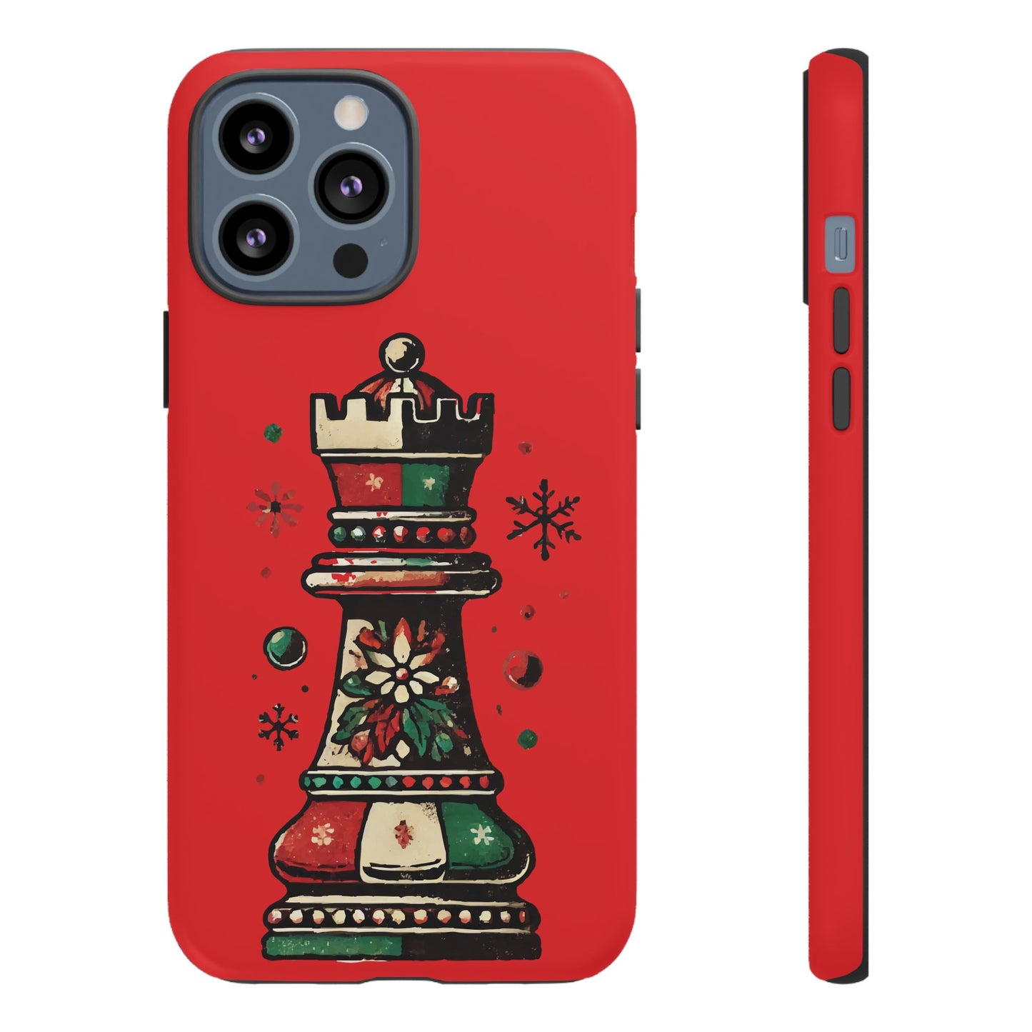 Funda Protectora para Móvil con Diseño de Torre de Ajedrez Vintage Navideño   Phone Case  24.00 iPhone-13-Pro-Max-Matte