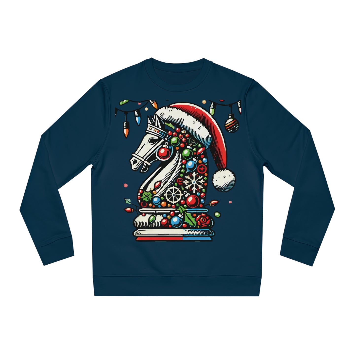 Sudadera Unisex Changer de Navidad – Cómoda, Sostenible y Festiva   Sweatshirt  63.00 French-Navy-2XL