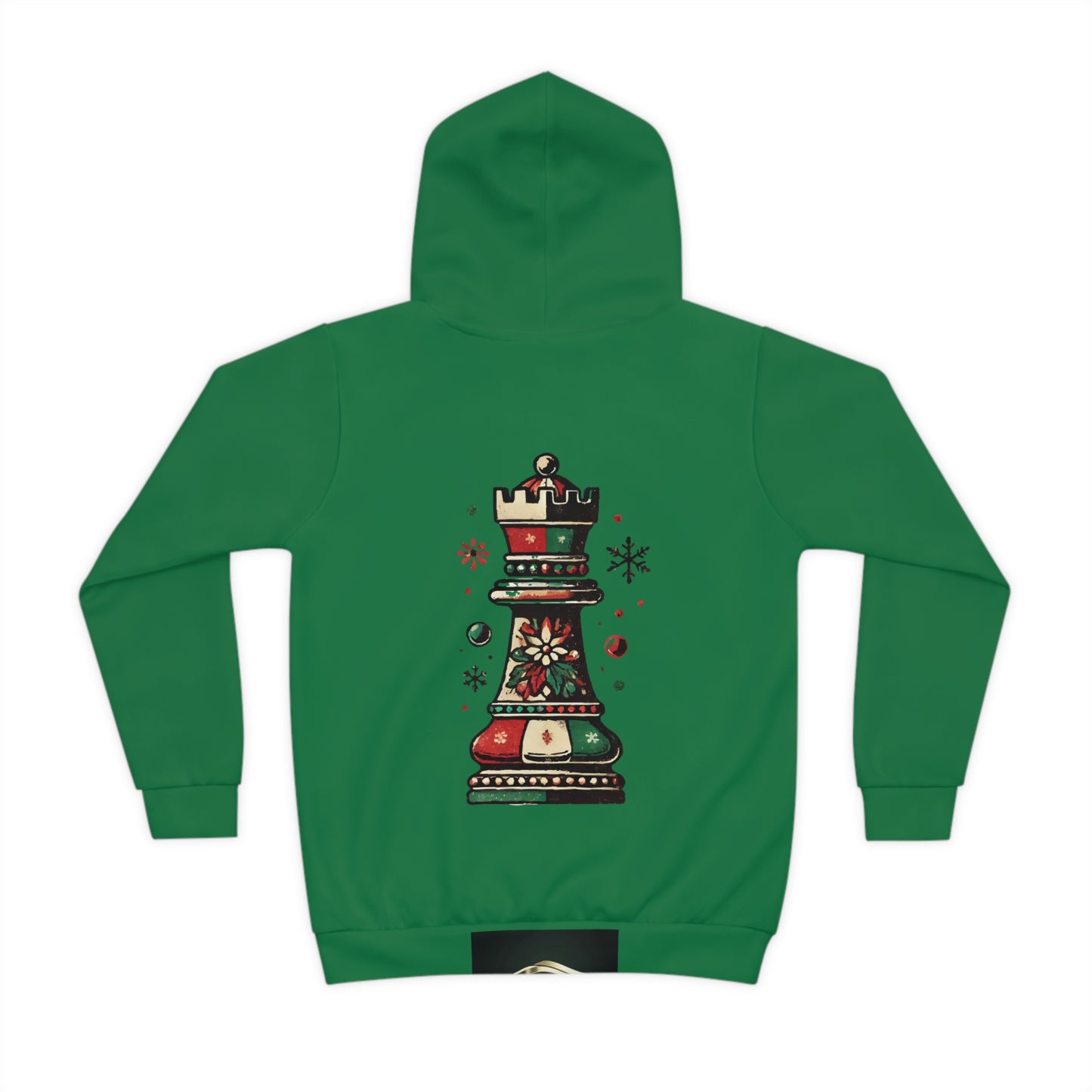 Sudadera Infantil Torre de Ajedrez Vintage Navideña - Confort Festivo   All Over Prints