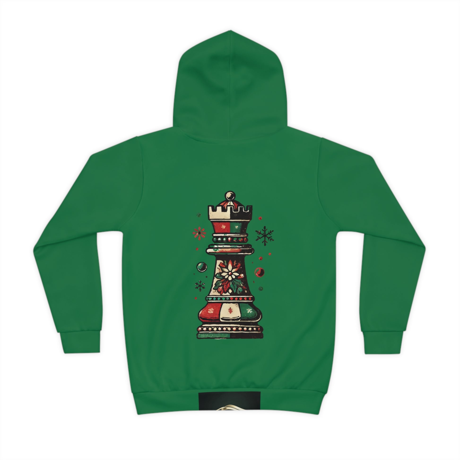 Sudadera Infantil Torre de Ajedrez Vintage Navideña - Confort Festivo   All Over Prints