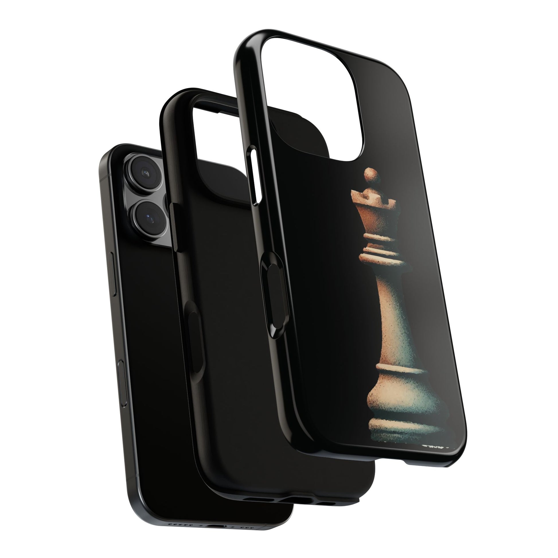 “Tough Phone Case – Vintage Rook Design, Dual-Layer Protection”   Phone Case