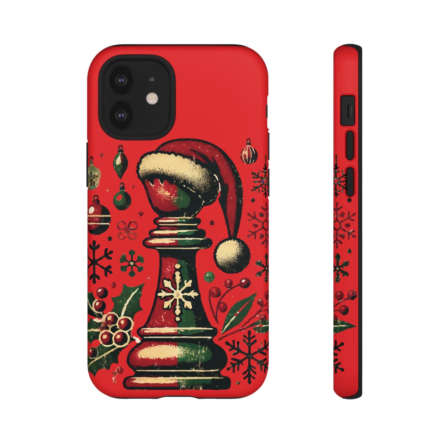 Fundas Tough para Móvil - Alfil Vintage Navideño, Doble Protección   Phone Case  24.00 iPhone-12-Mini-Matte