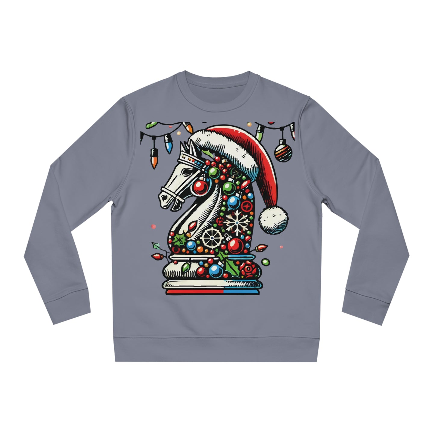 Sudadera Unisex Changer de Navidad – Cómoda, Sostenible y Festiva   Sweatshirt  63.00 Lava-Grey-2XL