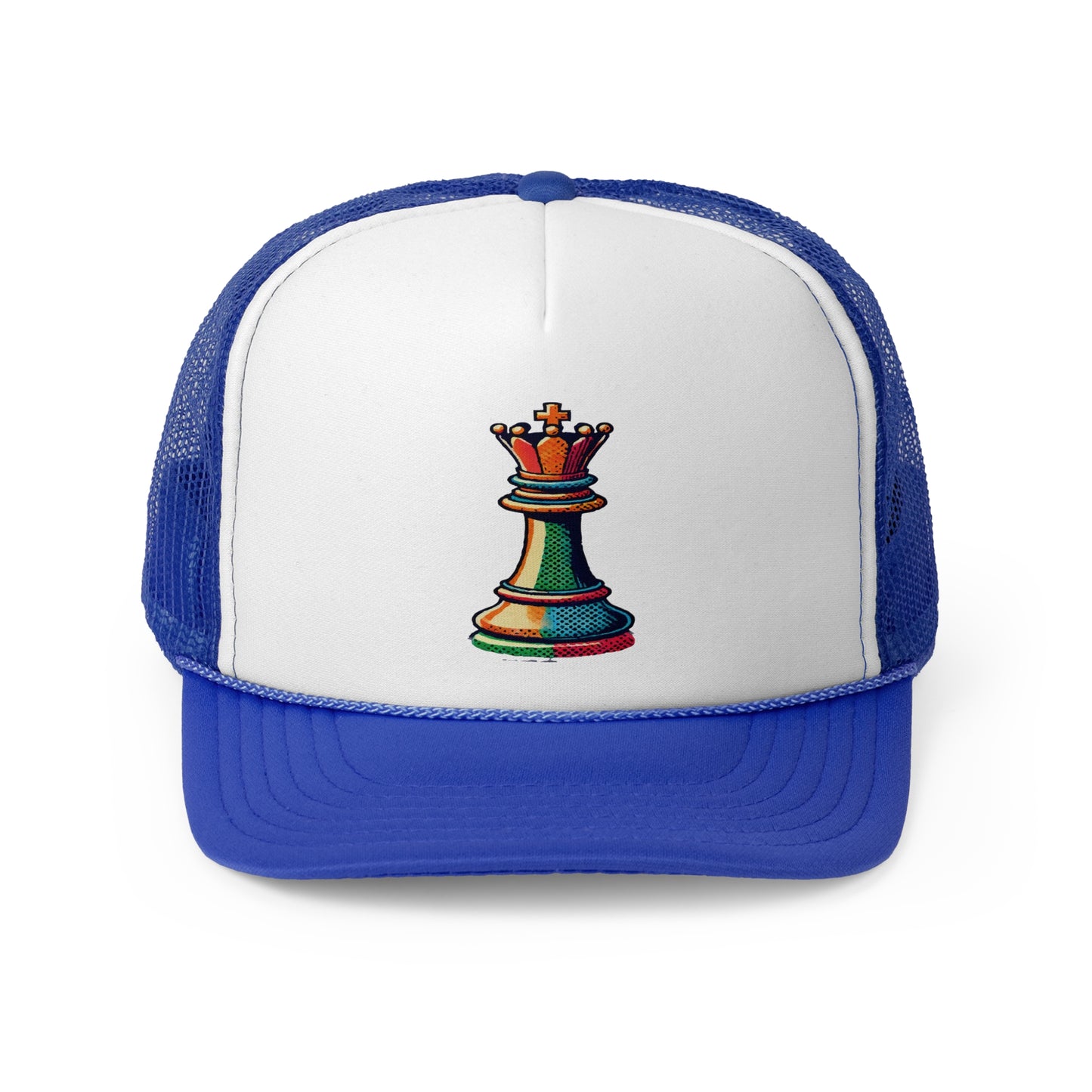 “Gorra Unisex Rey de Ajedrez – Diseño Pop Art Moderno y Ajustable”   Hats  27.00 Royal-One-size