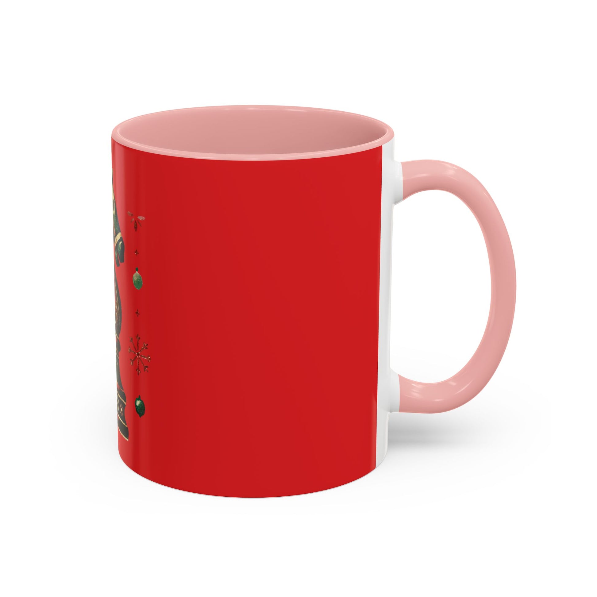 Taza Navideña Vintage de Caballo Ajedrez – Edición Especial Navidad   Mug