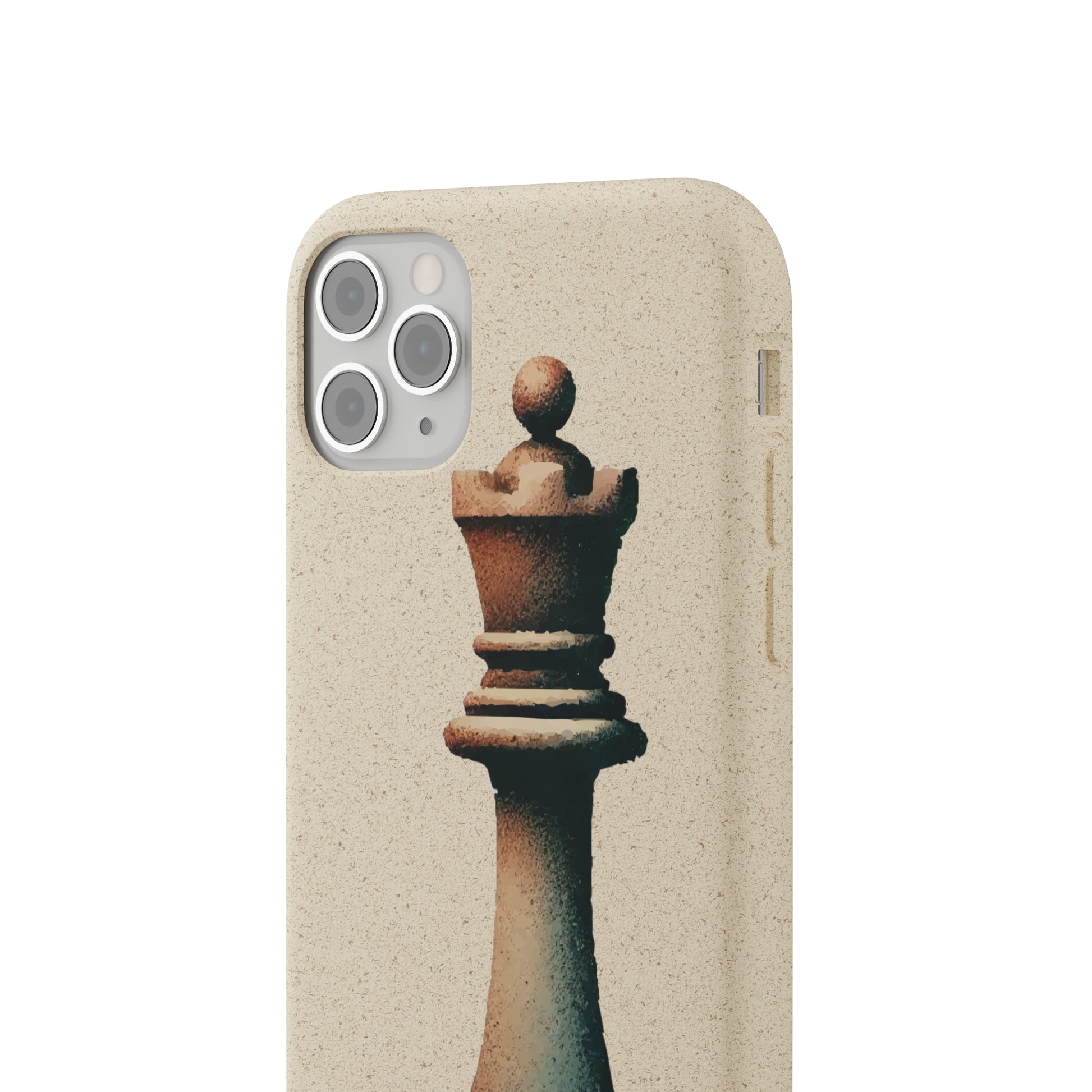 “Biodegradable Phone Case – Vintage Rook Design, Eco-Friendly Choice”   Phone Case