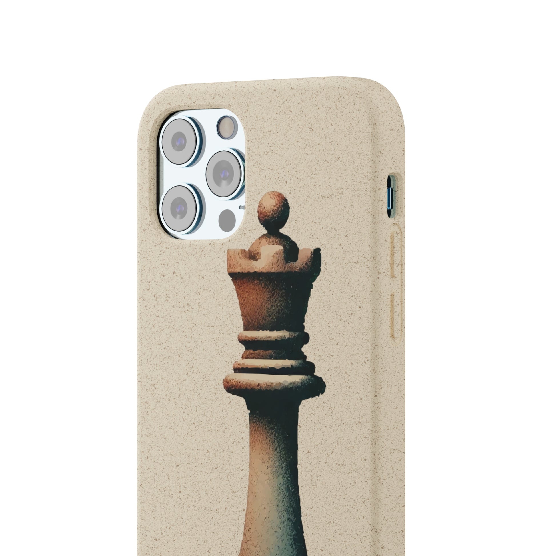 “Biodegradable Phone Case – Vintage Rook Design, Eco-Friendly Choice”   Phone Case