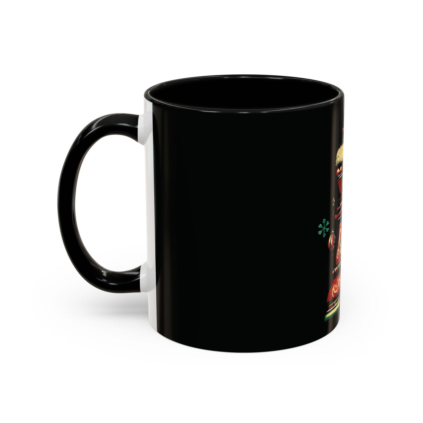 Taza Vintage Rey de Ajedrez Navideño – 11oz y 15oz, Estilo Retro Elegante   Mug