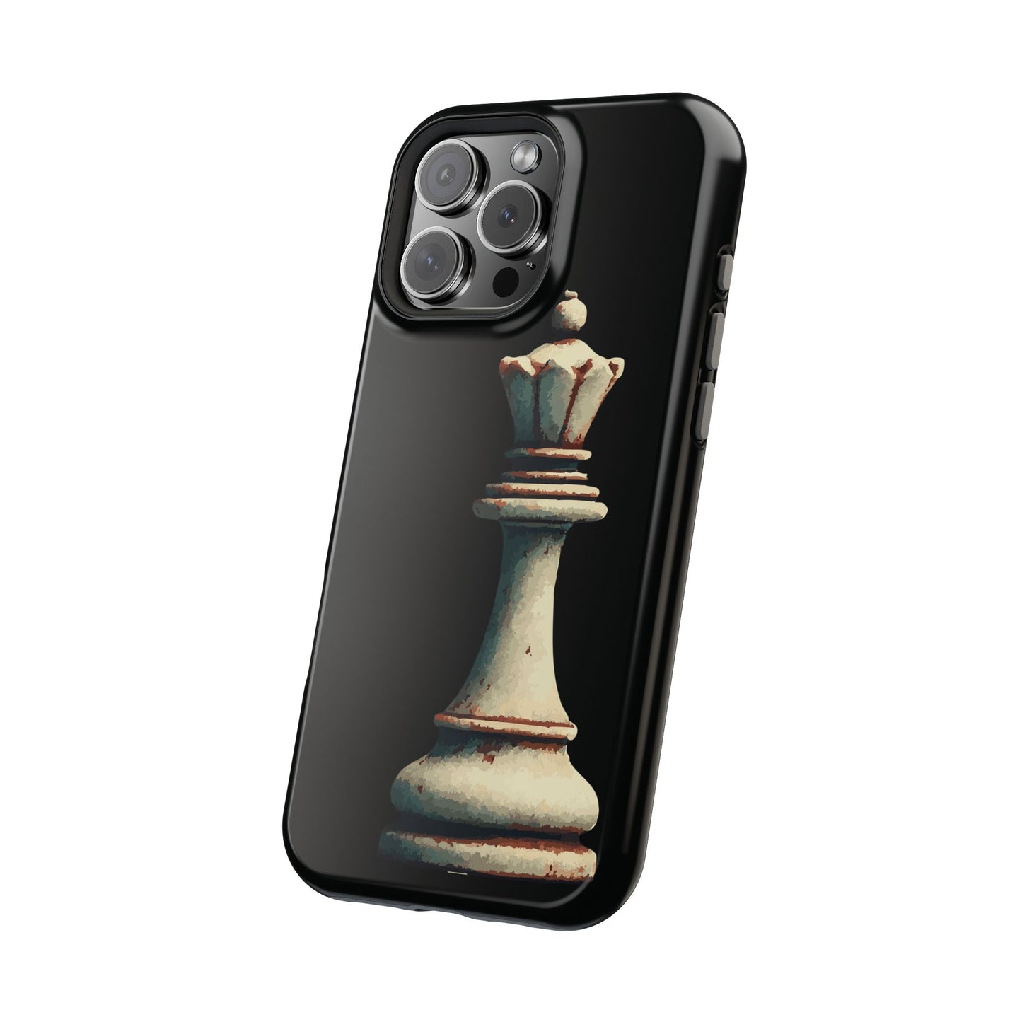 “Funda Magnética Reina de Ajedrez – Protección Robusta y Estilo Retro”   Phone Case