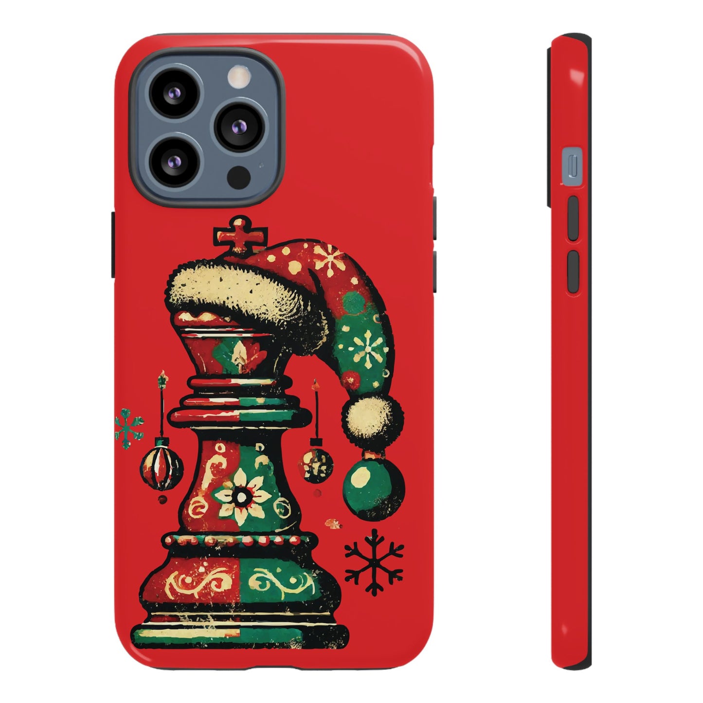 Funda Tough Case Rey Vintage – Protección y estilo navideño retro   Phone Case  24.00 iPhone-13-Pro-Max-Glossy