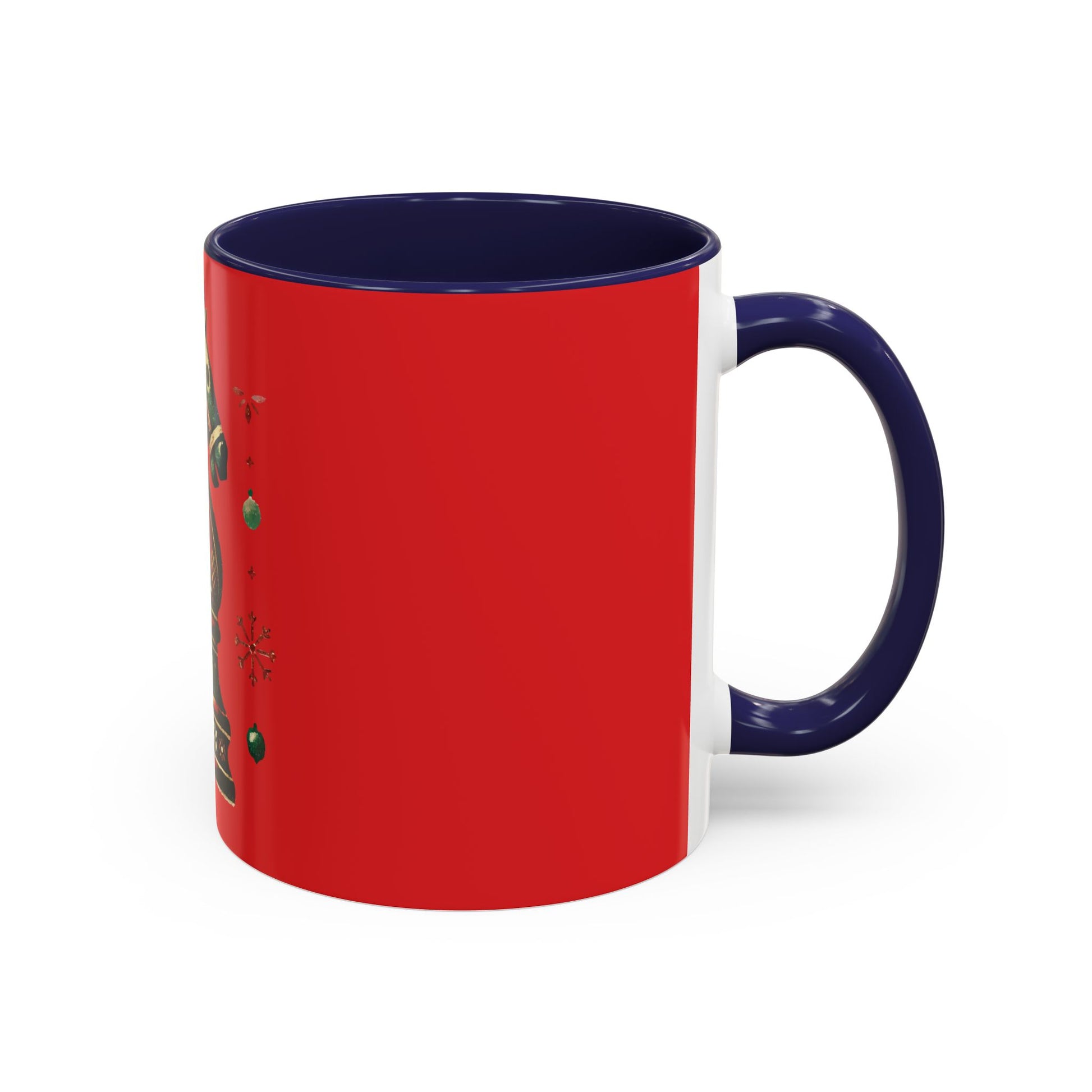 Taza Navideña Vintage de Caballo Ajedrez – Edición Especial Navidad   Mug