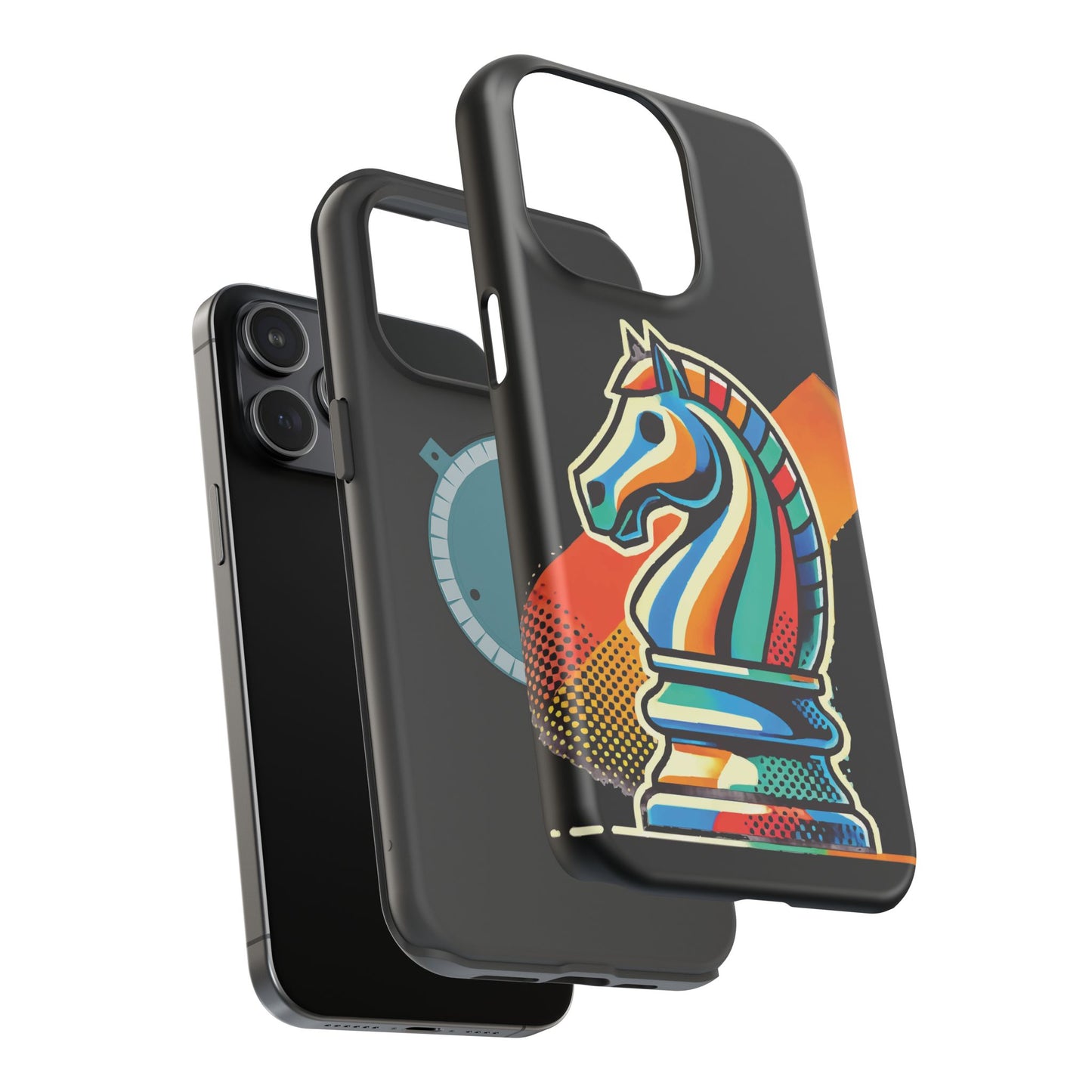 “Funda Magnética Resistente para iPhone – Diseño Pop Art con MagSafe®”   Phone Case