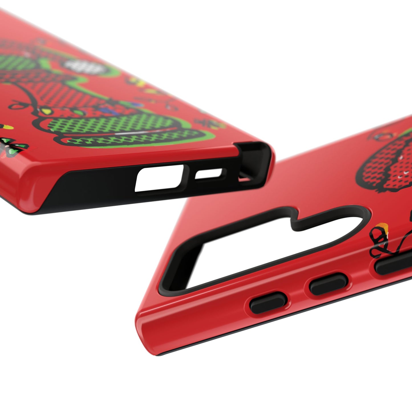 Funda Tough Peón de Ajedrez Navideño Pop Art – iPhone, Samsung y Pixel   Phone Case