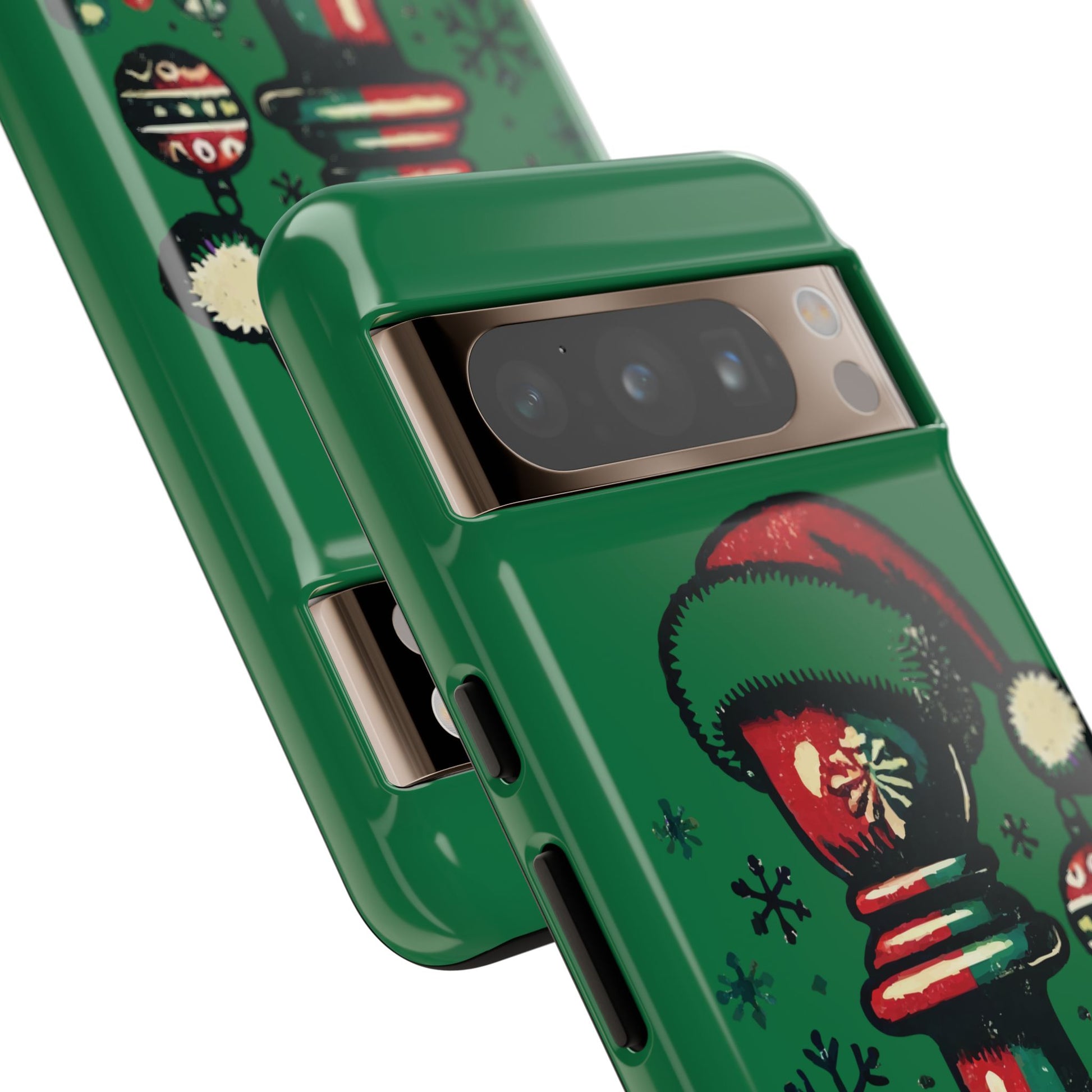 Funda Tough Case Peón Vintage Navidad - iPhone, Samsung, Google Pixel   Phone Case