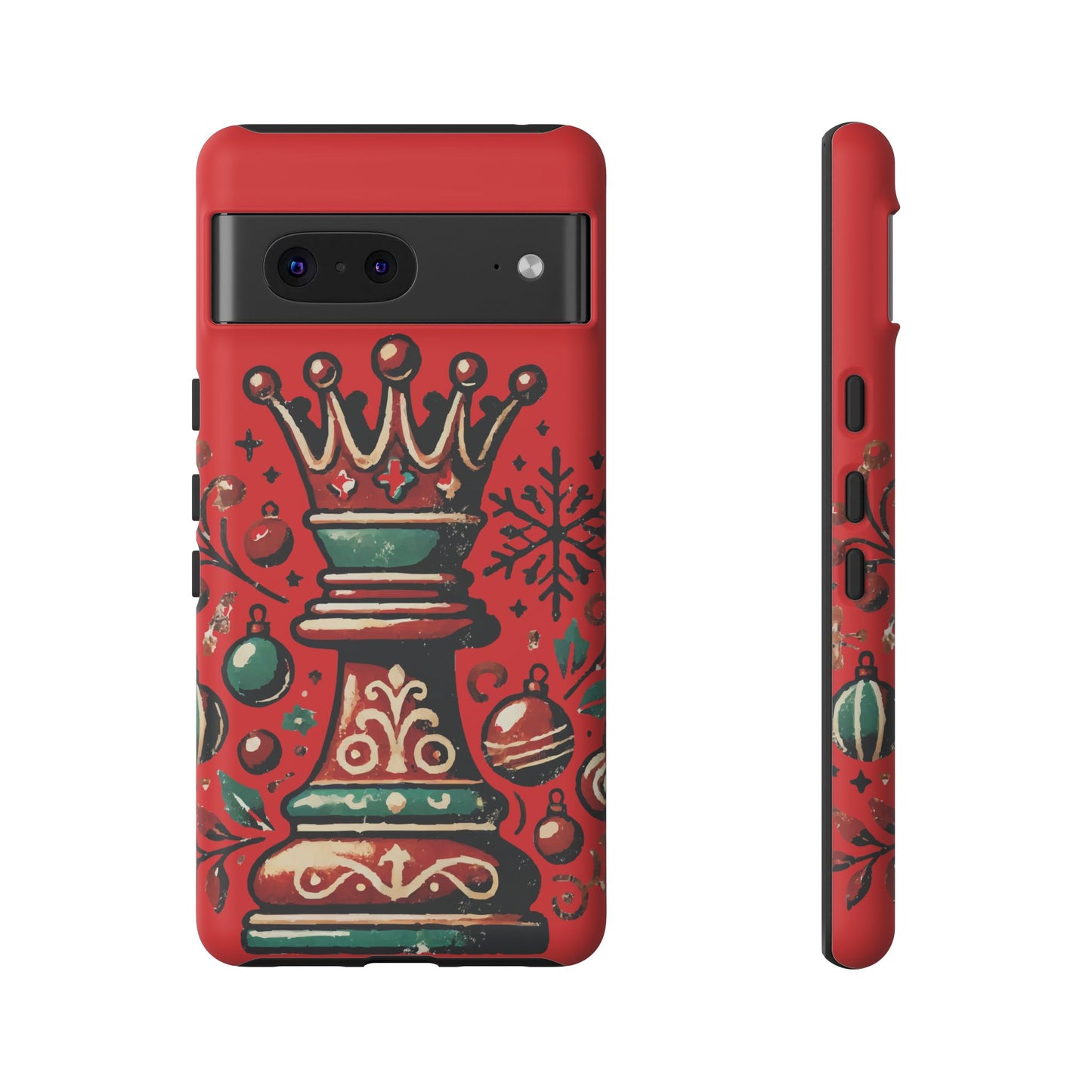 Funda Tough Case Reina Ajedrez Vintage Navideño – Protección y Estilo   Phone Case  24.00 Google-Pixel-7-Matte