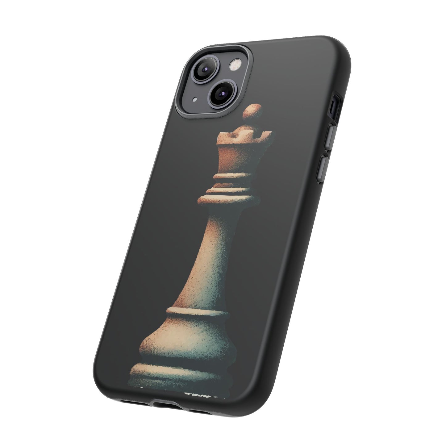 “Tough Phone Case – Vintage Rook Design, Dual-Layer Protection”   Phone Case