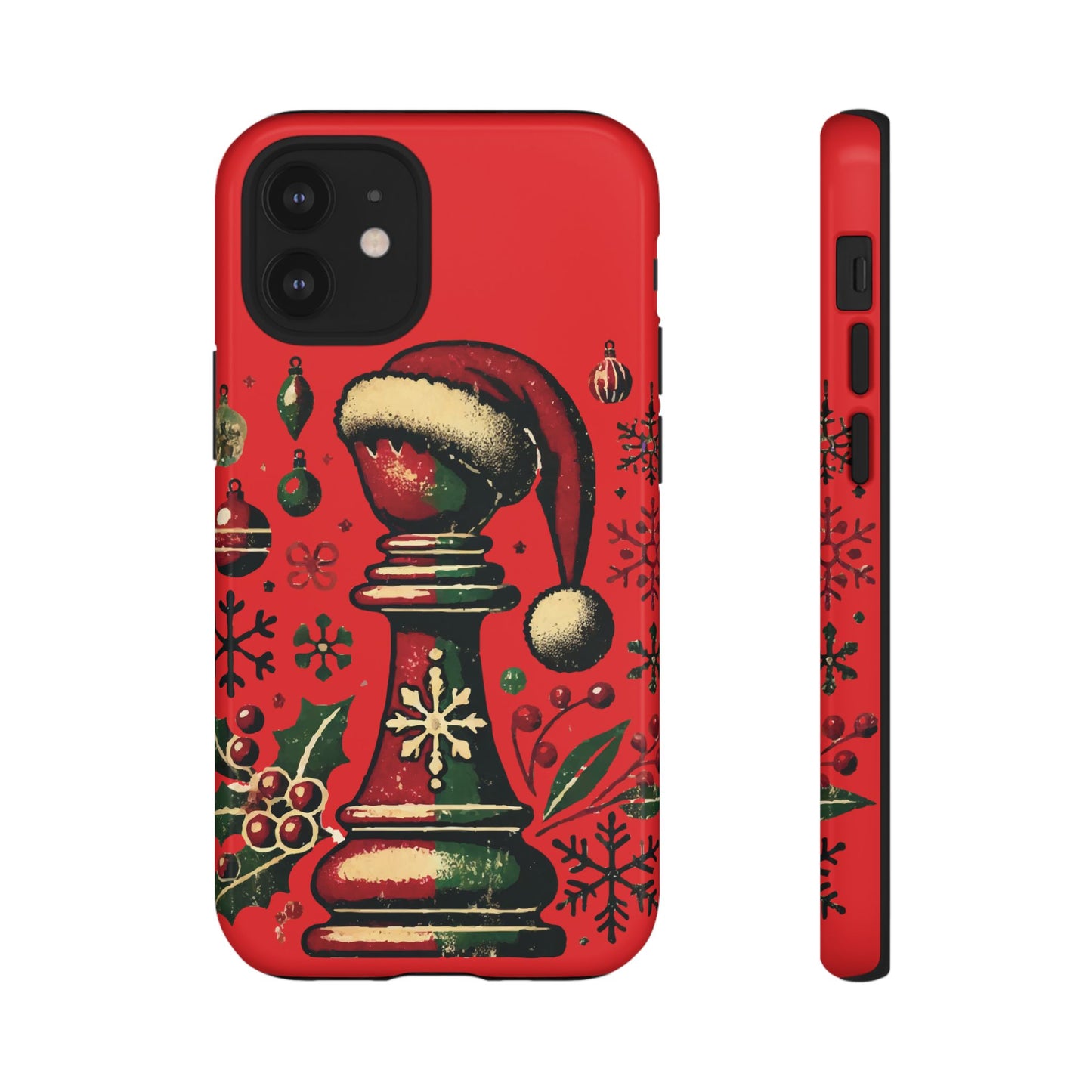 Fundas Tough para Móvil - Alfil Vintage Navideño, Doble Protección   Phone Case  24.00 iPhone-12-Mini-Glossy