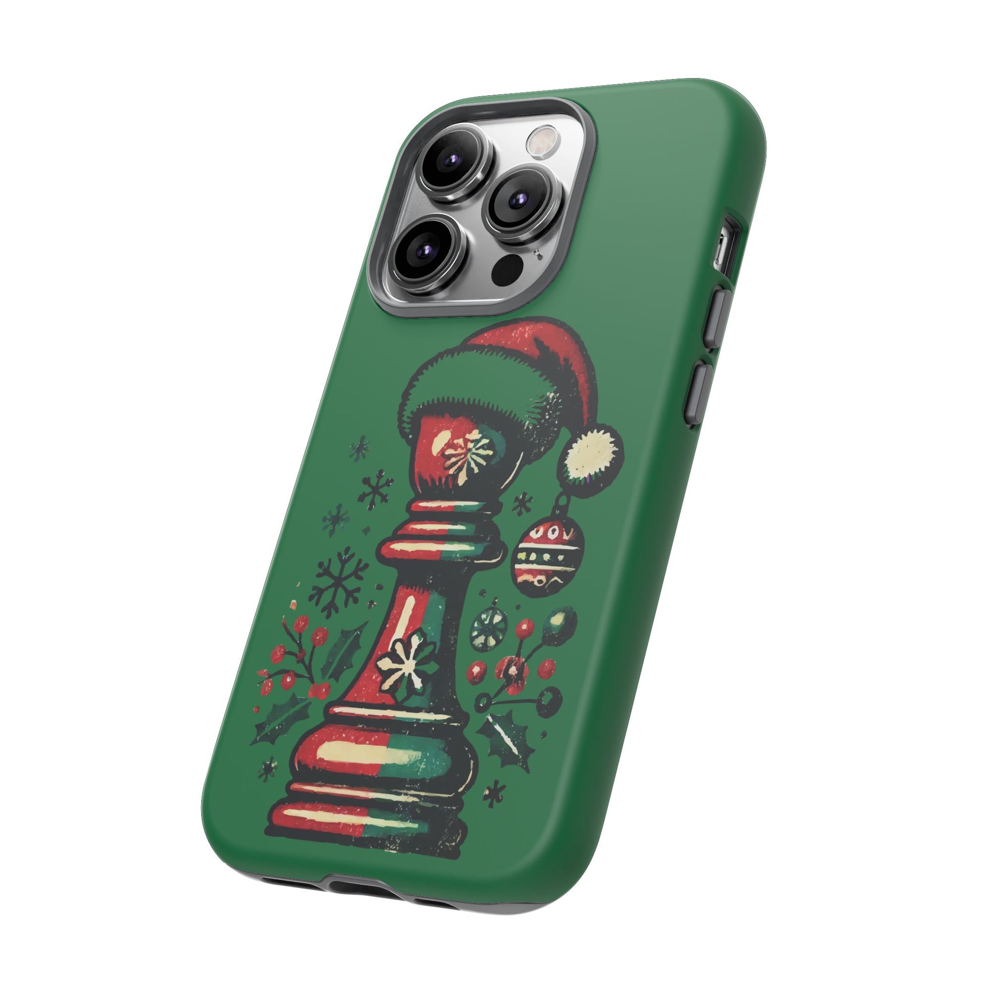 Funda Tough Case Peón Vintage Navidad - iPhone, Samsung, Google Pixel   Phone Case