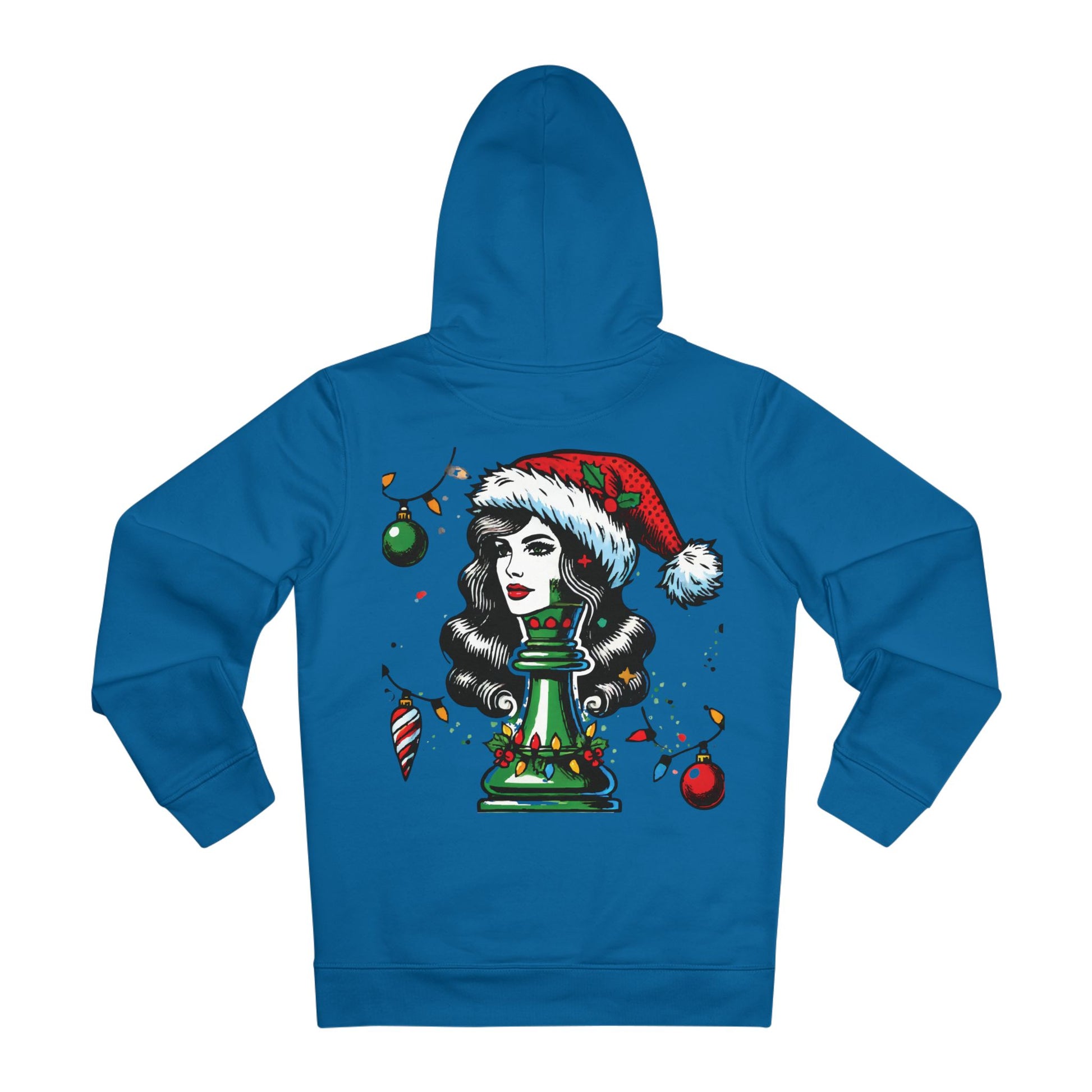 Unisex Cruiser Hoodie - Reina Pop Art Navidad, Estilo y Comodidad   Hoodie