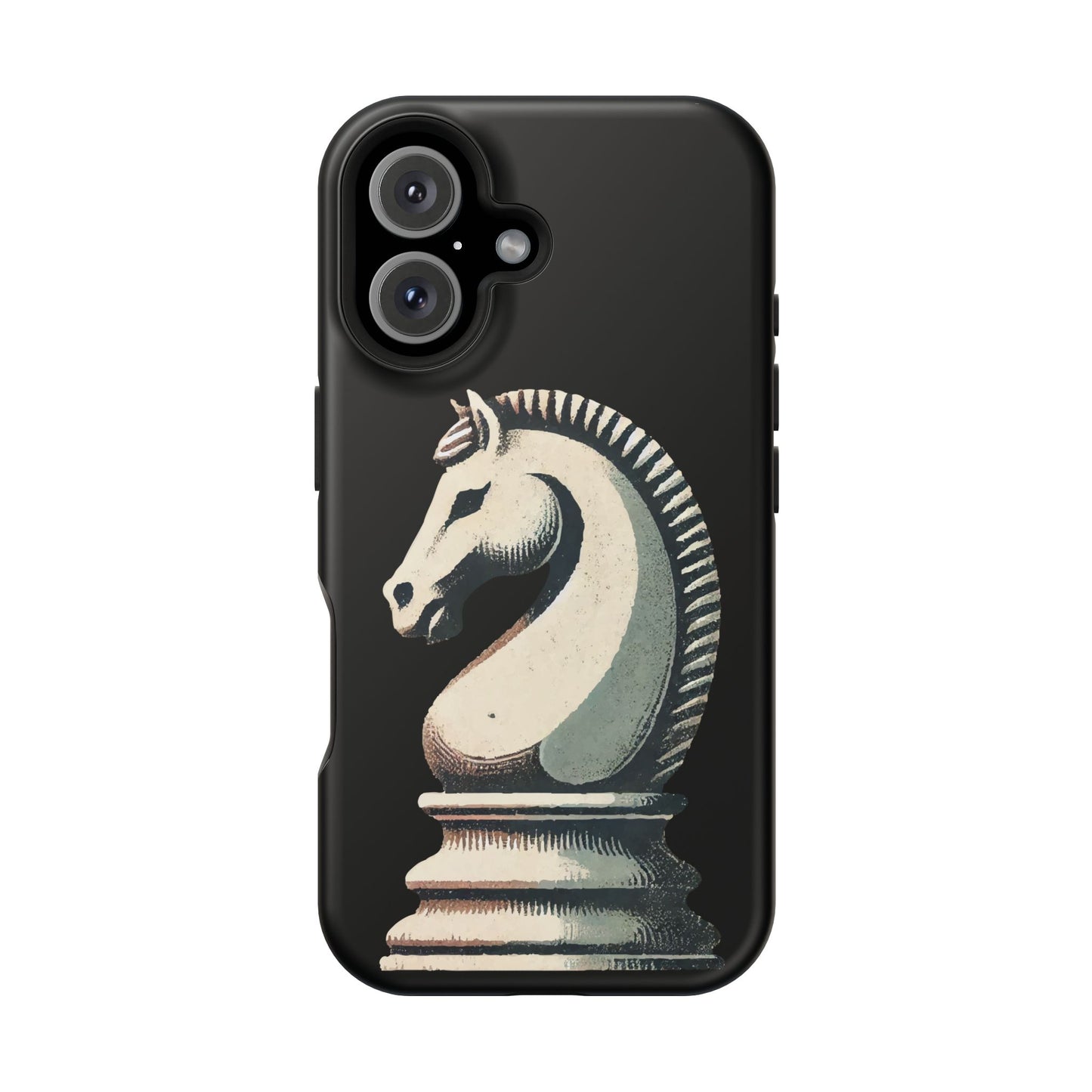 “Magnetic Tough Phone Case – Vintage Knight Design, Durable Protection”   Phone Case  27.00 iPhone-16-Matte