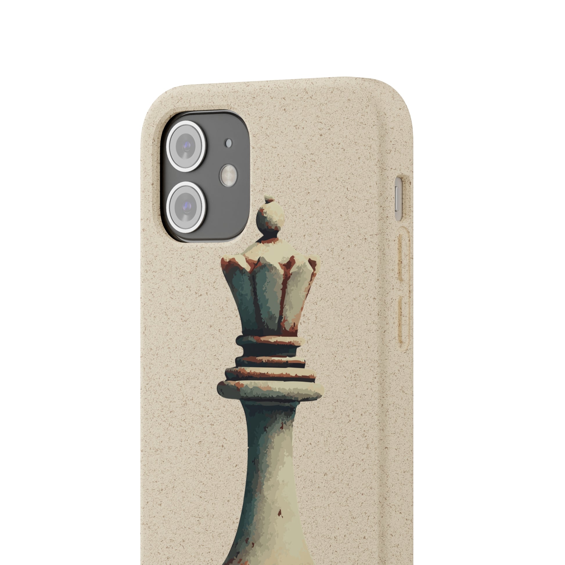 “Funda Biodegradable Reina de Ajedrez – Estilo Retro y Sostenible”   Phone Case