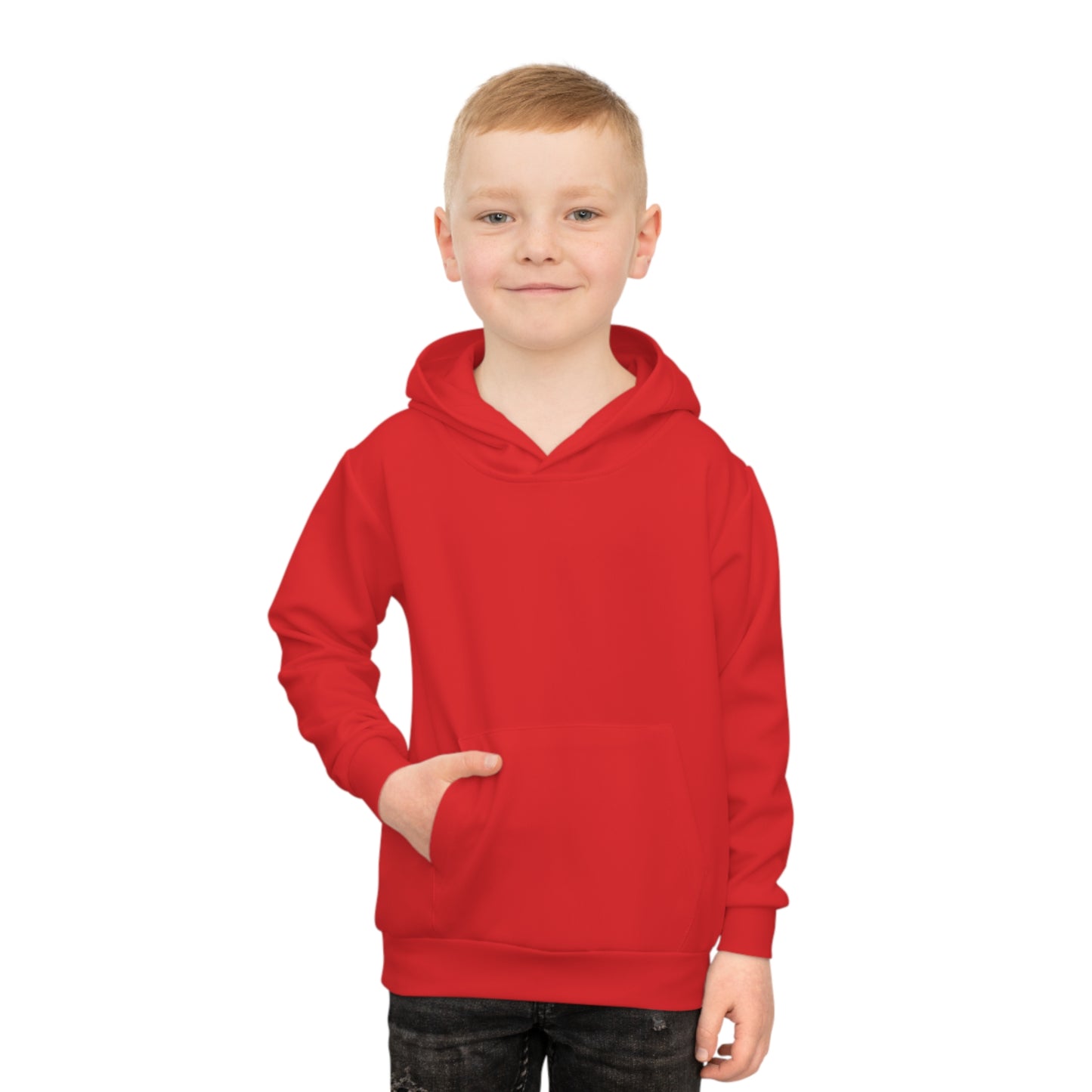 Sudadera Infantil Navideña con Peón en Pop Art - Kids Hoodie AOP   All Over Prints