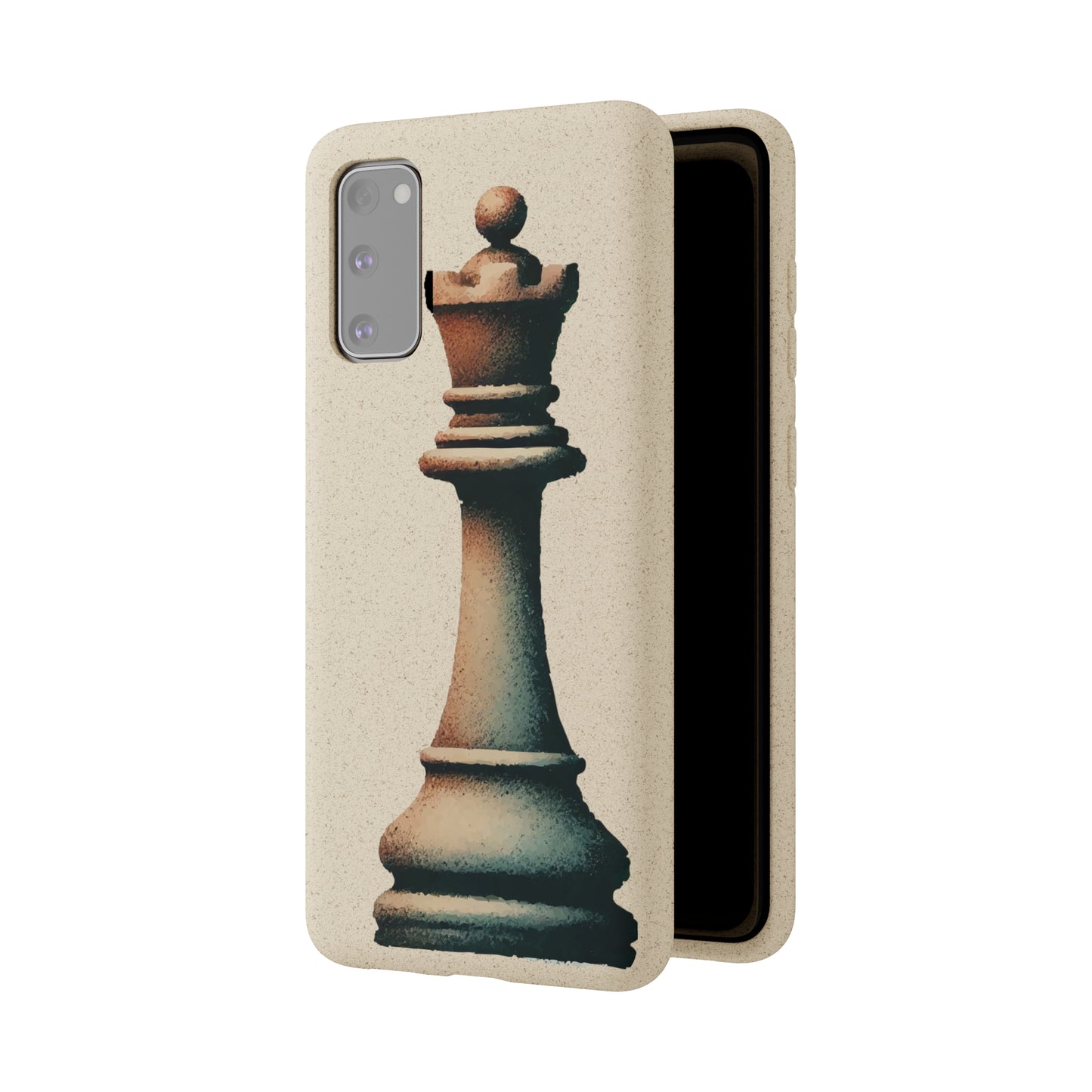 “Biodegradable Phone Case – Vintage Rook Design, Eco-Friendly Choice”   Phone Case