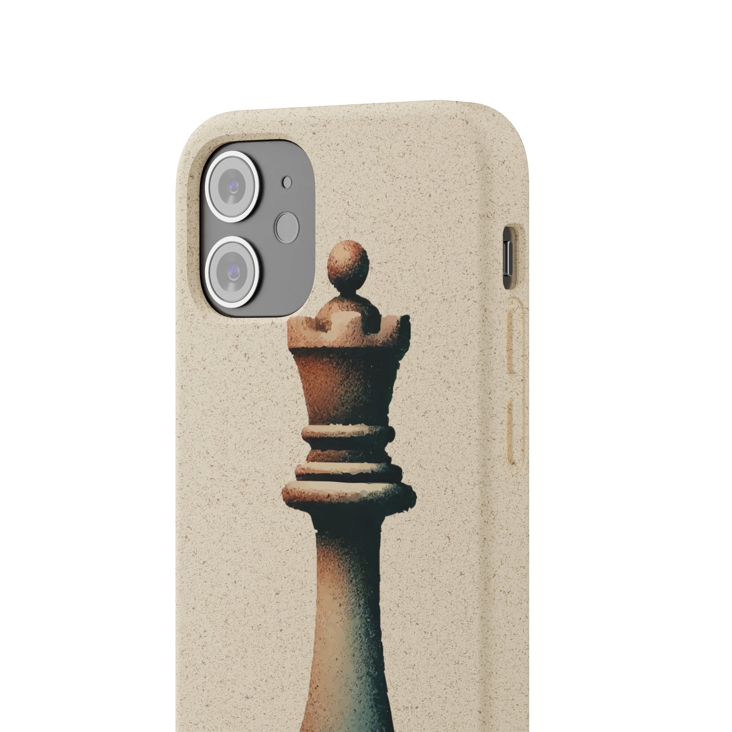 “Biodegradable Phone Case – Vintage Rook Design, Eco-Friendly Choice”   Phone Case