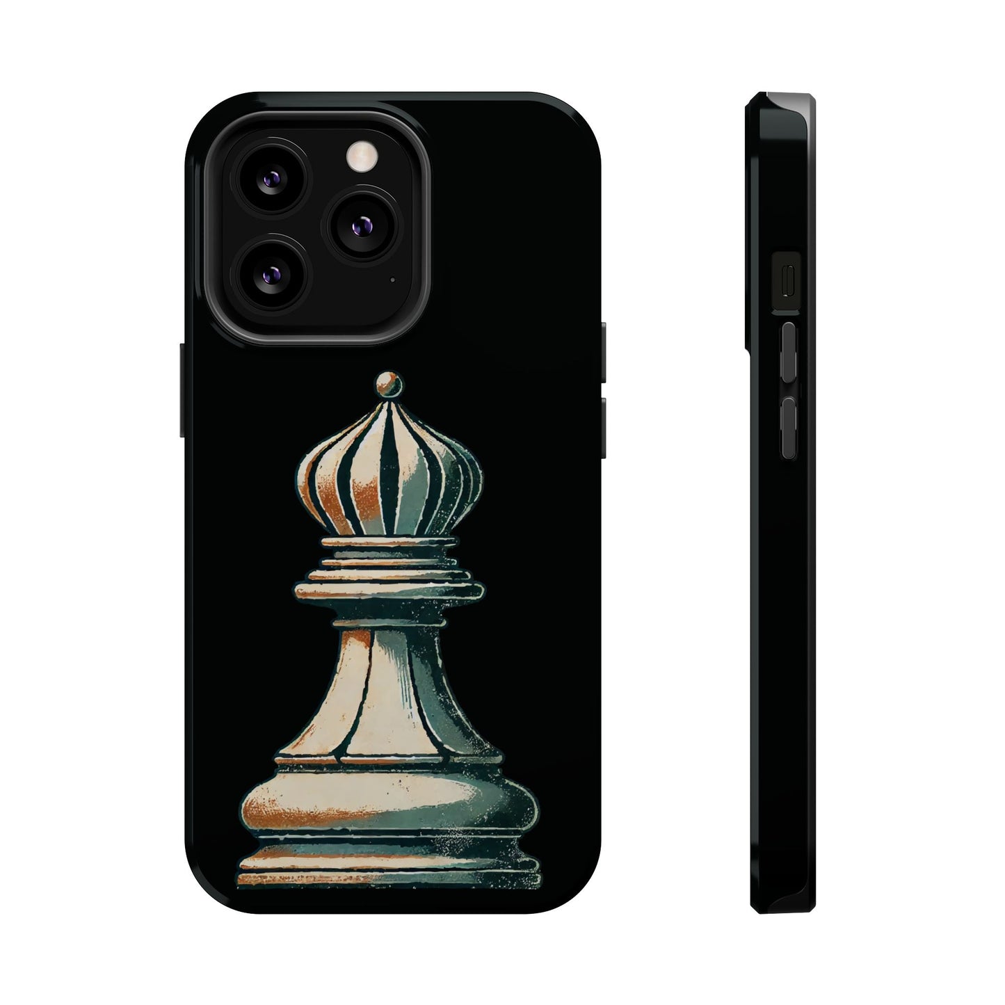 “Funda Magnética Alfil de Ajedrez – Protección Premium y Estilo Vintage   Phone Case  27.00 iPhone-13-Pro-Glossy