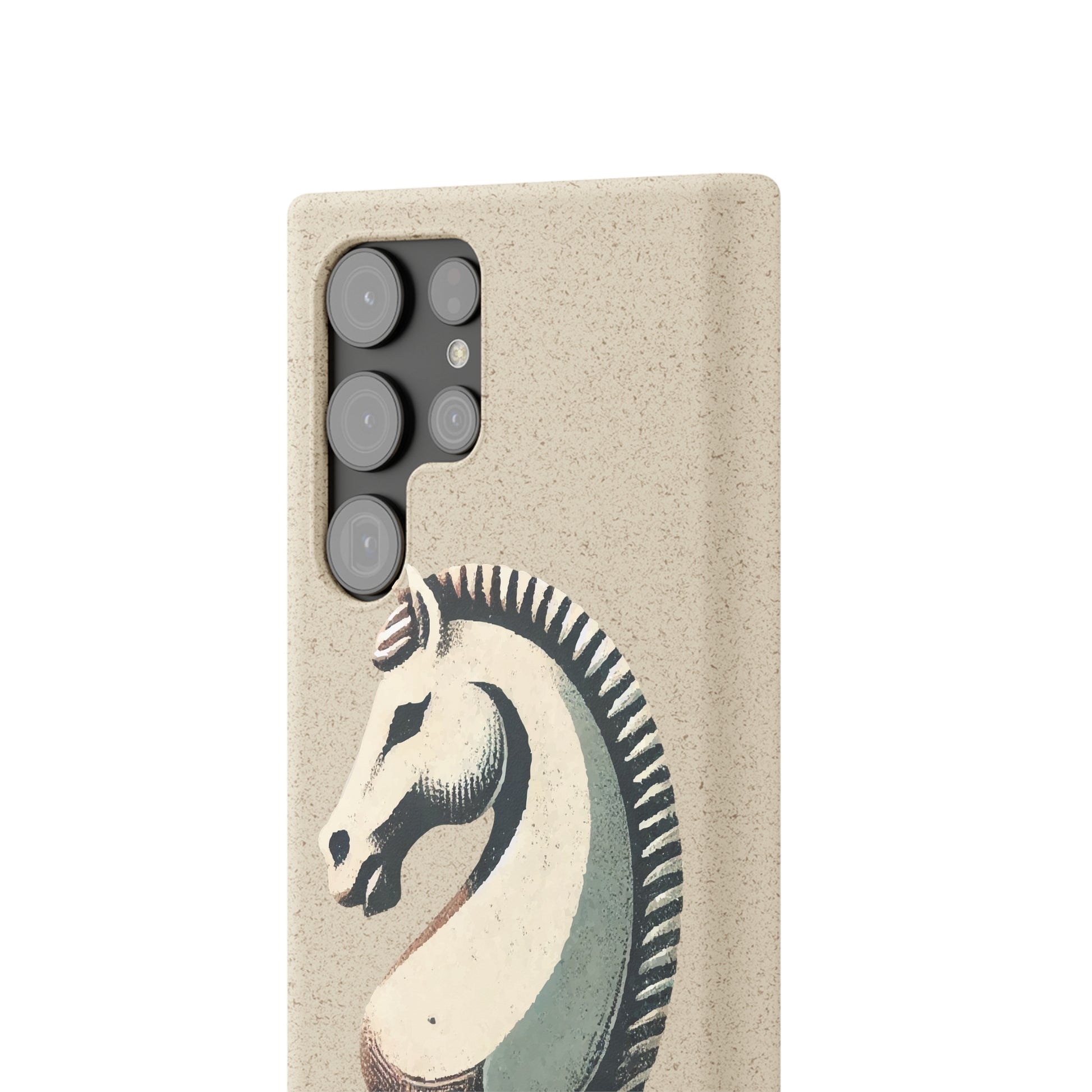 “Biodegradable Phone Case – Vintage Knight Design, Eco-Friendly Choice”   Phone Case