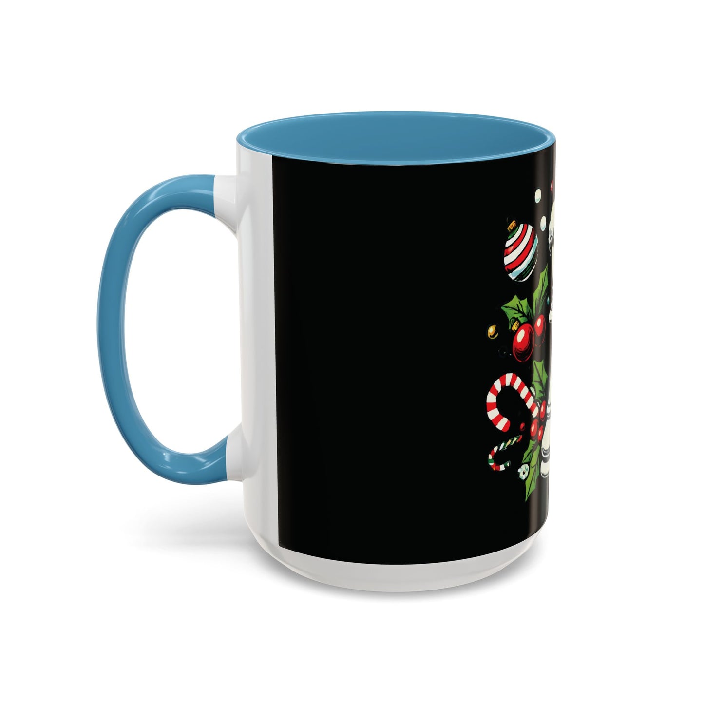 Taza de Café Navideña con Alfil de Ajedrez en Pop Art - 11oz y 15oz   Mug