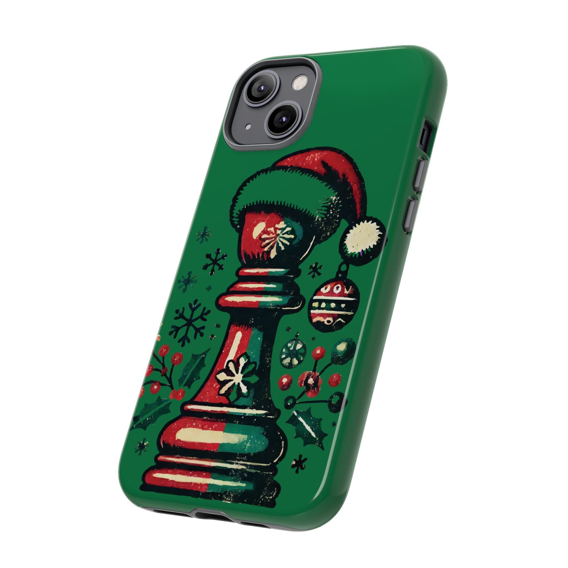 Funda Tough Case Peón Vintage Navidad - iPhone, Samsung, Google Pixel   Phone Case