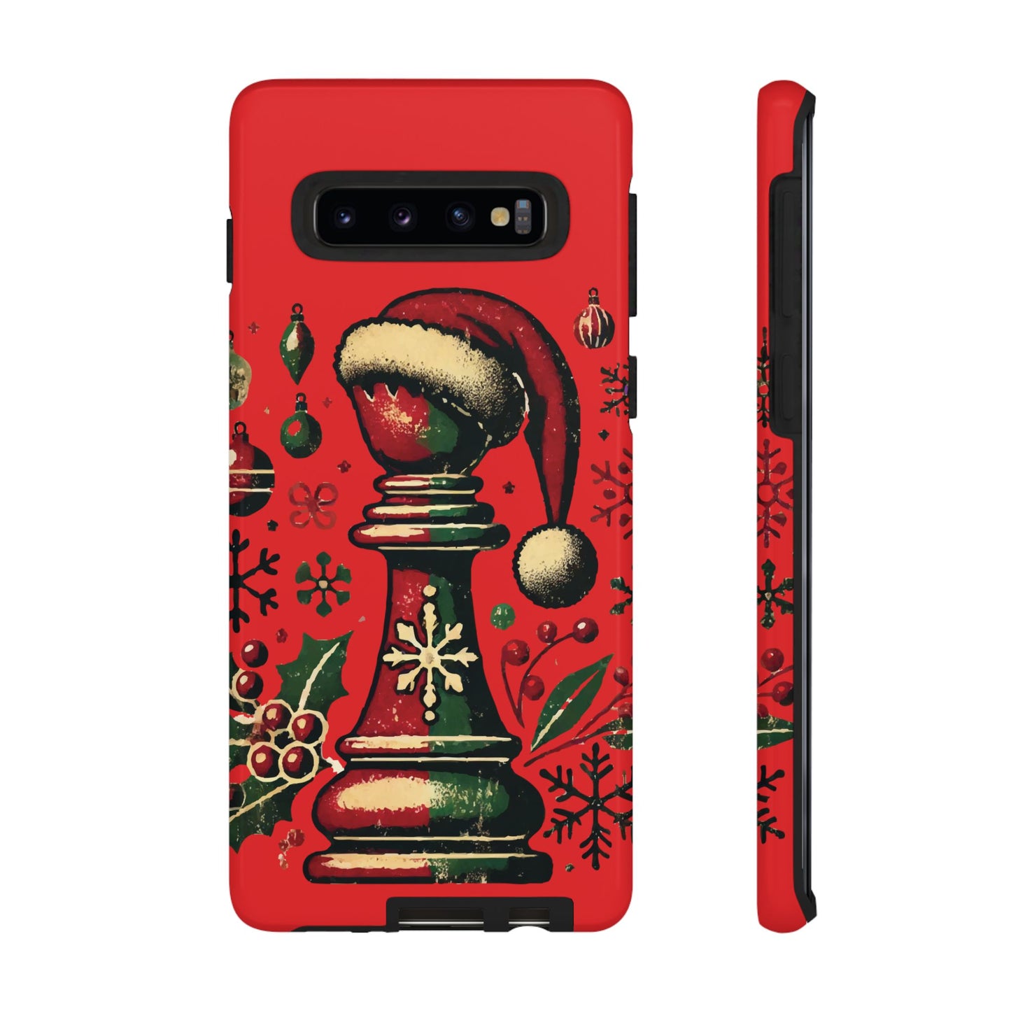 Fundas Tough para Móvil - Alfil Vintage Navideño, Doble Protección   Phone Case  24.00 Samsung-Galaxy-S10-Glossy