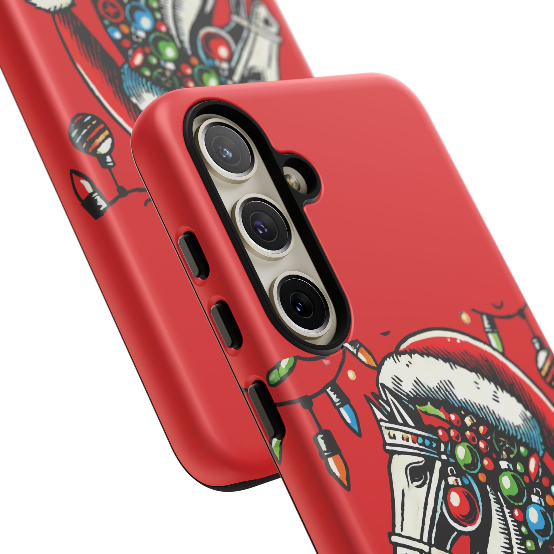 Funda Tough Navidad - Caballo Ajedrez Pop Art para iPhone, Samsung y Pixel   Phone Case