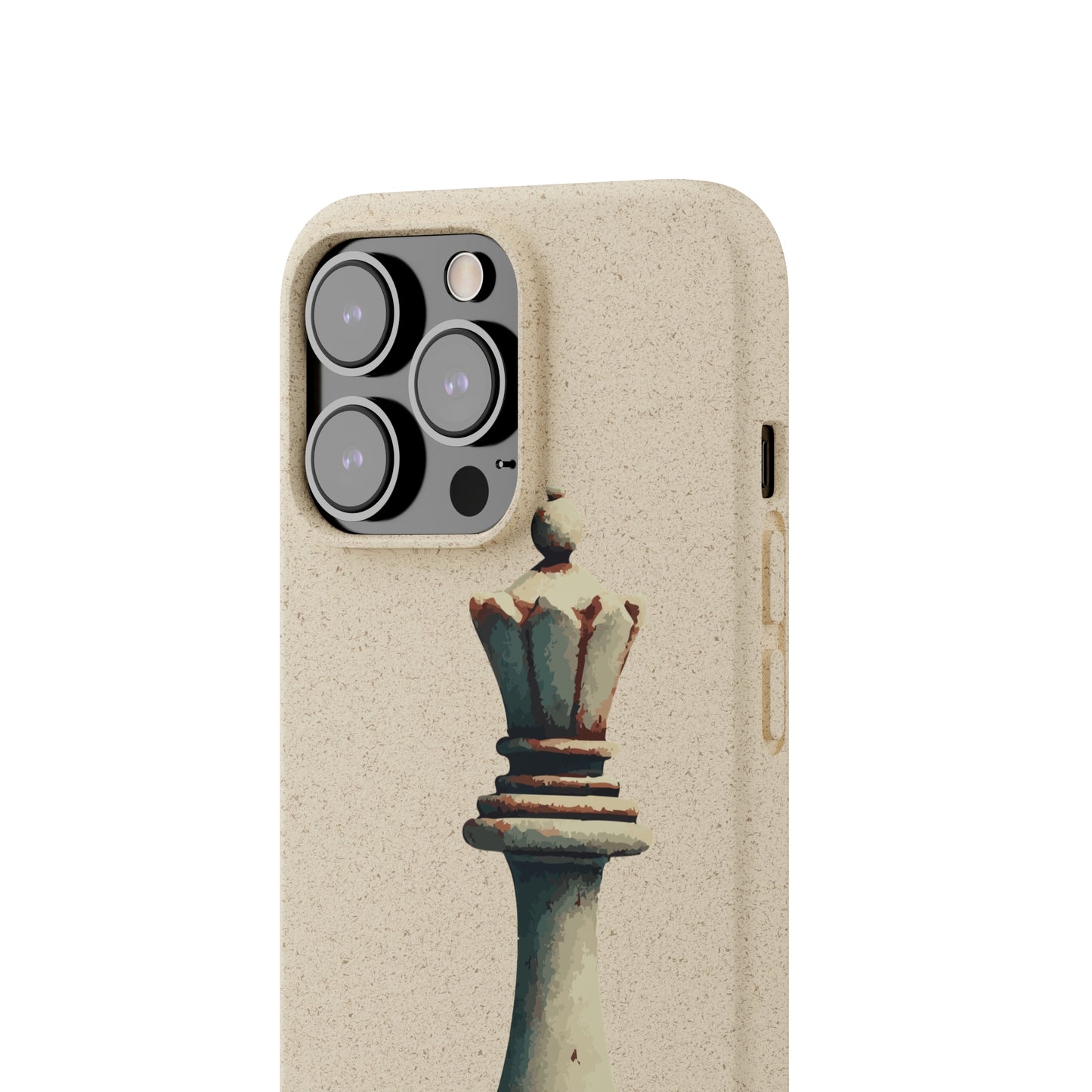 “Funda Biodegradable Reina de Ajedrez – Estilo Retro y Sostenible”   Phone Case