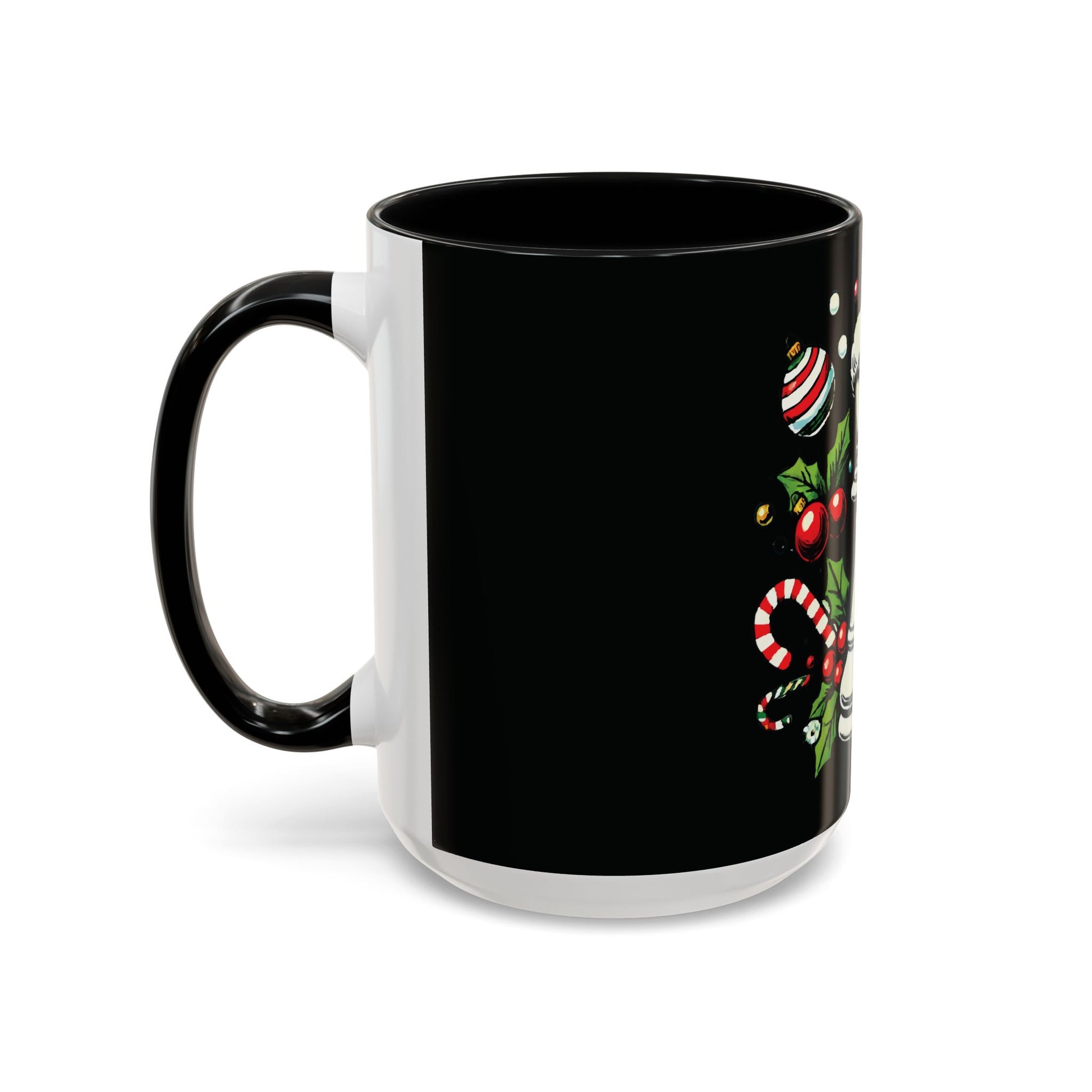 Taza de Café Navideña con Alfil de Ajedrez en Pop Art - 11oz y 15oz   Mug