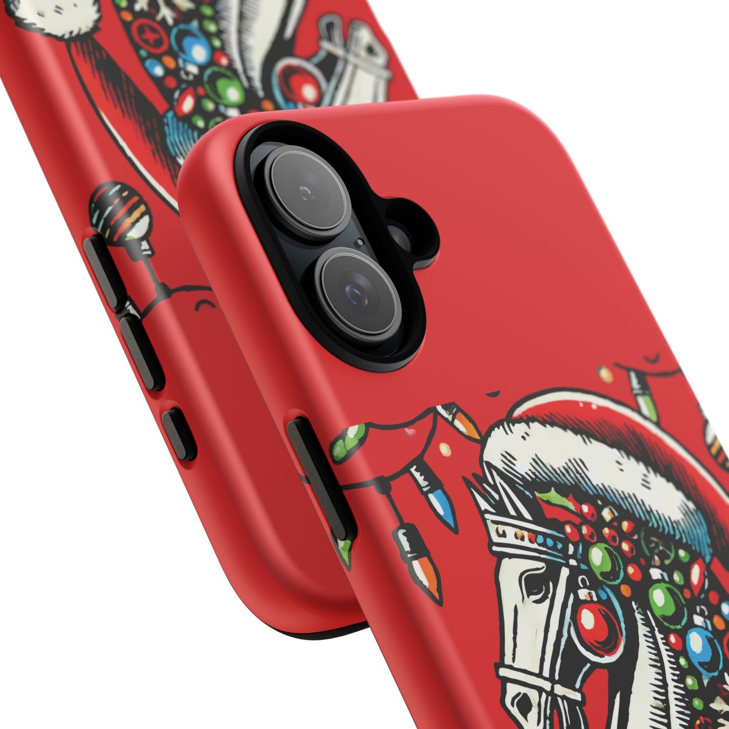 Funda Tough Navidad - Caballo Ajedrez Pop Art para iPhone, Samsung y Pixel   Phone Case