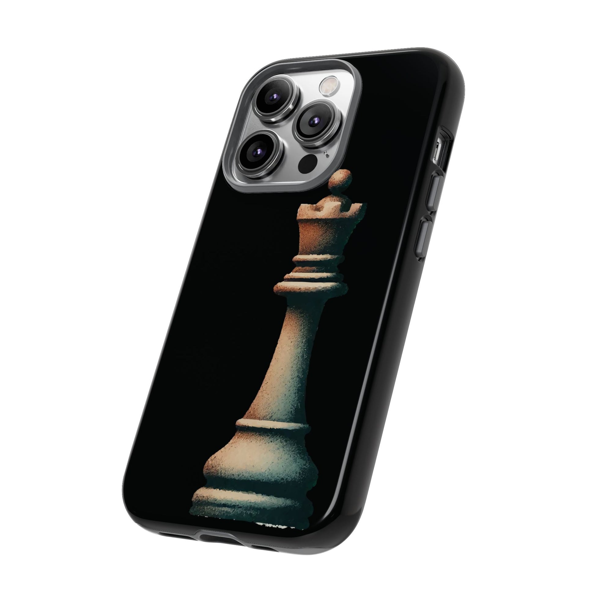 “Tough Phone Case – Vintage Rook Design, Dual-Layer Protection”   Phone Case